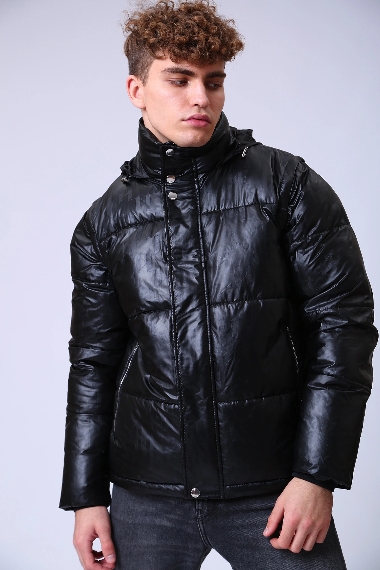 Karl lagerfeld mens parka on sale