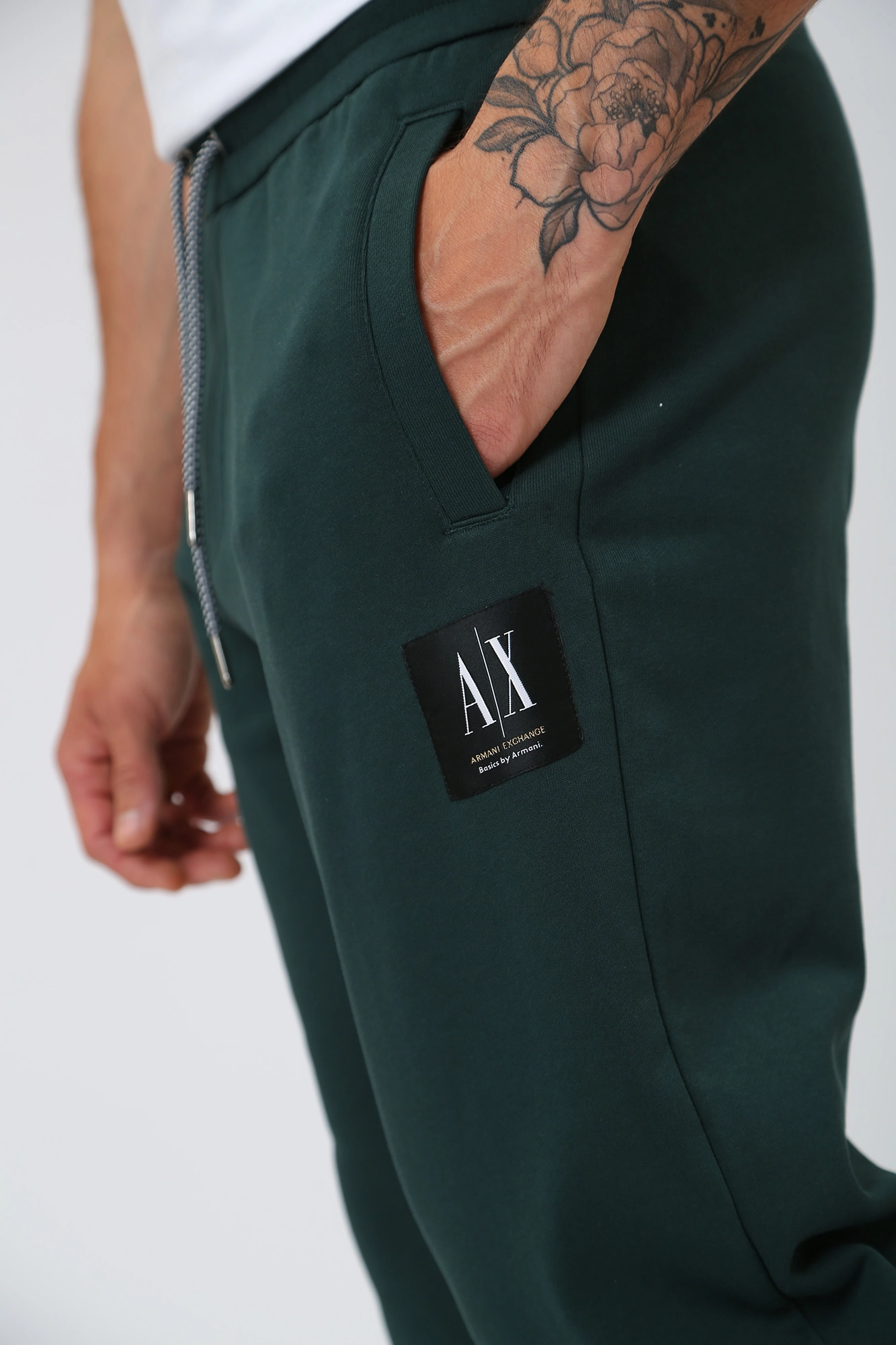 3RZPAA_ZJ83Z Брюки спортивные Armani Exchange Зеленый