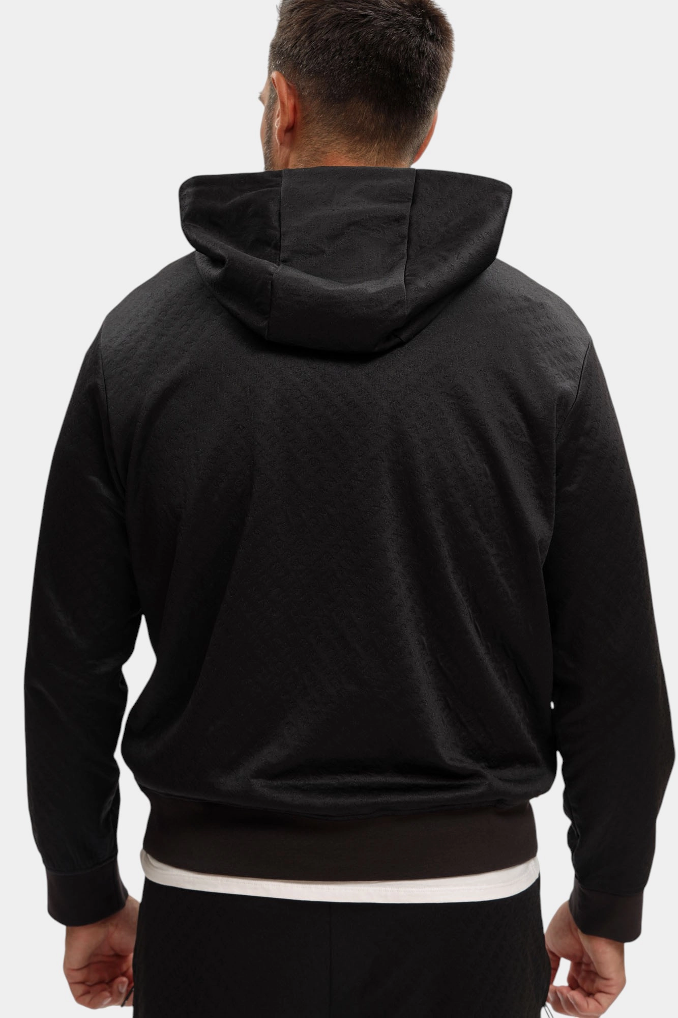 XM001355_AF16259 Толстовка с капюшоном Armani Exchange Черный