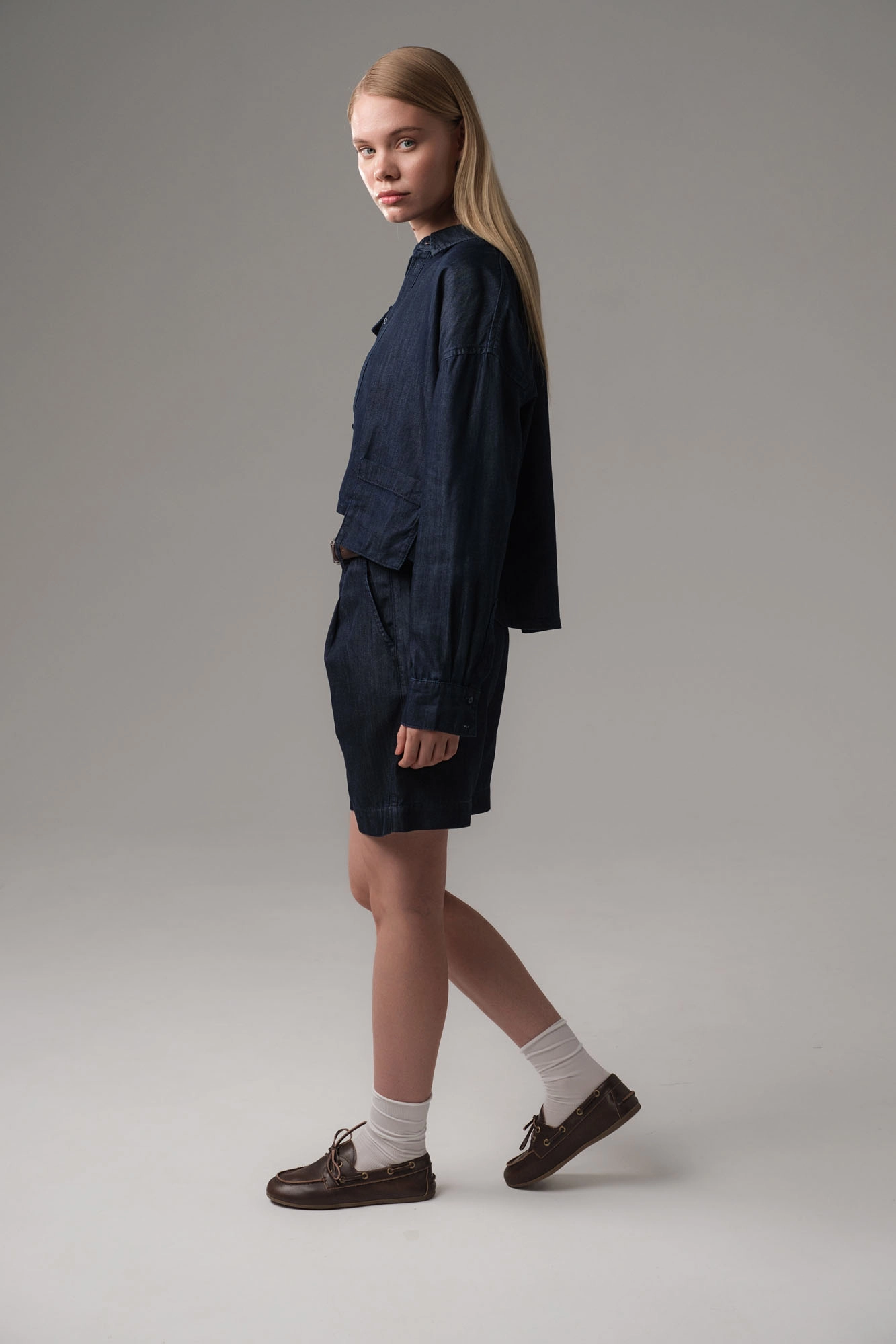 W-251-TK-56-7009 шорты джинсовые the hills 