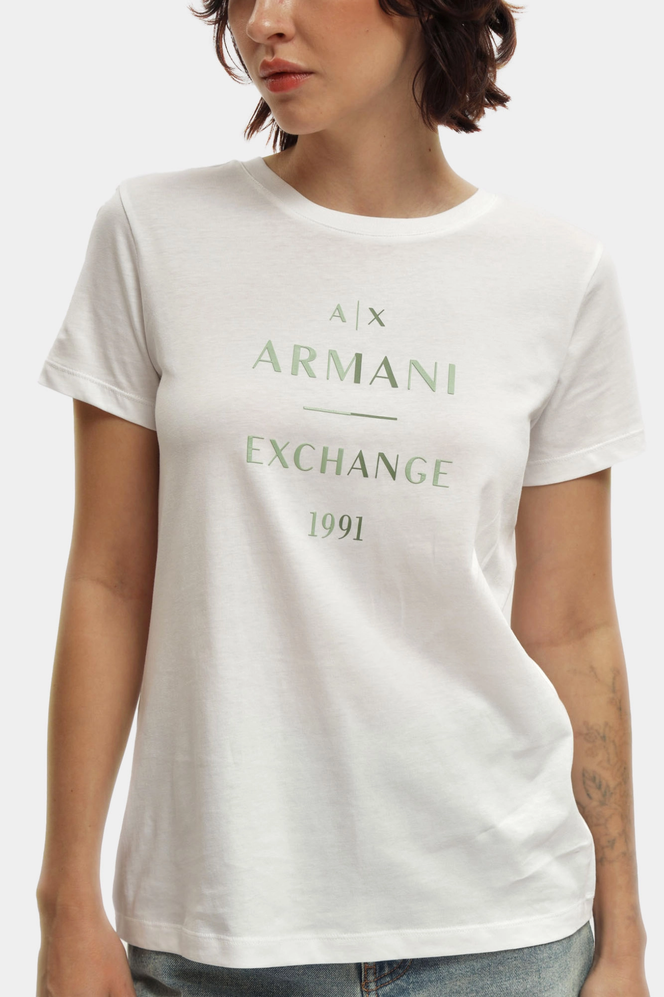 XW000522_AF17172 футболка armani exchange 