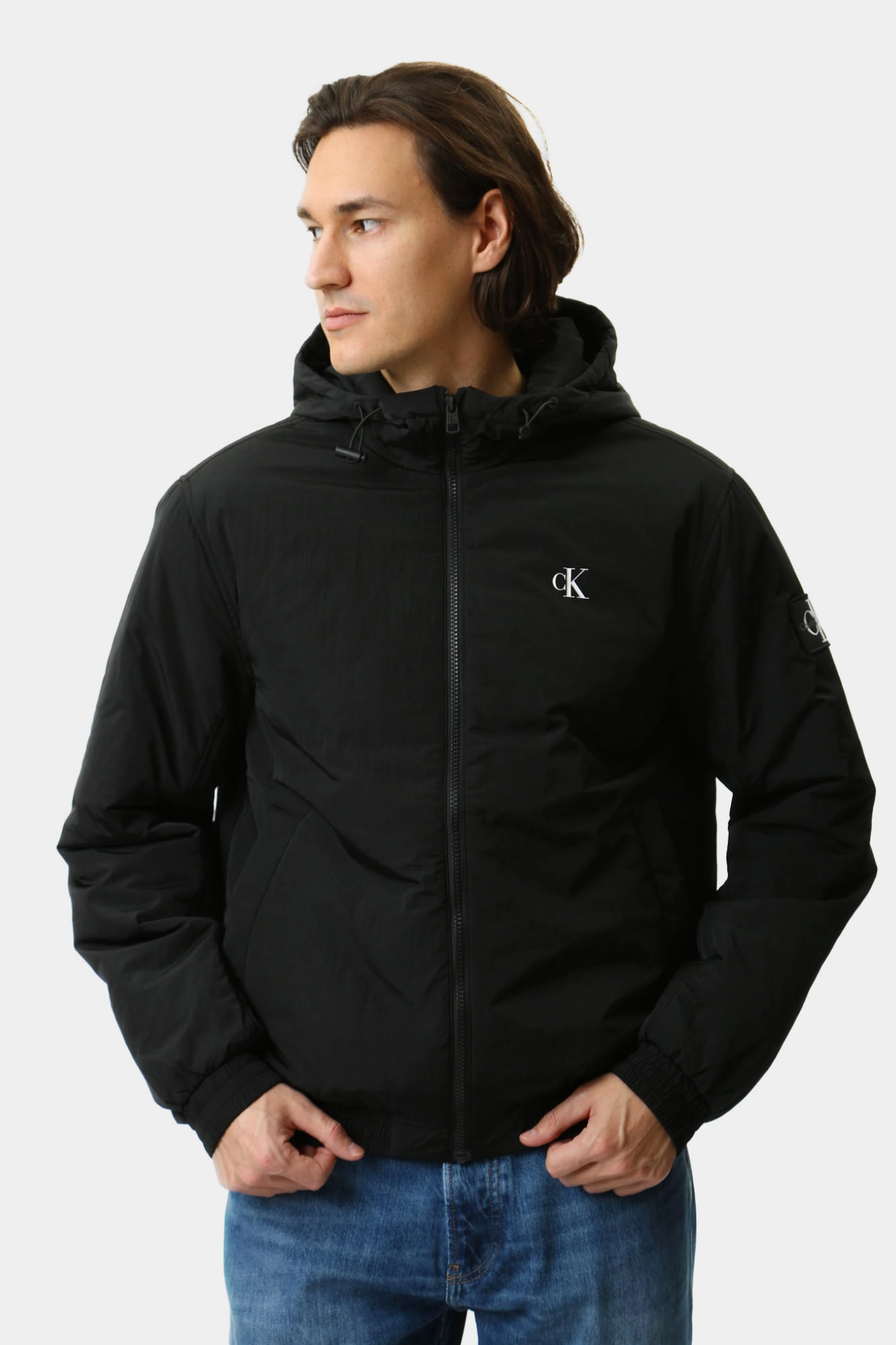 J30J325596 Ветровка Calvin Klein Jeans Черный