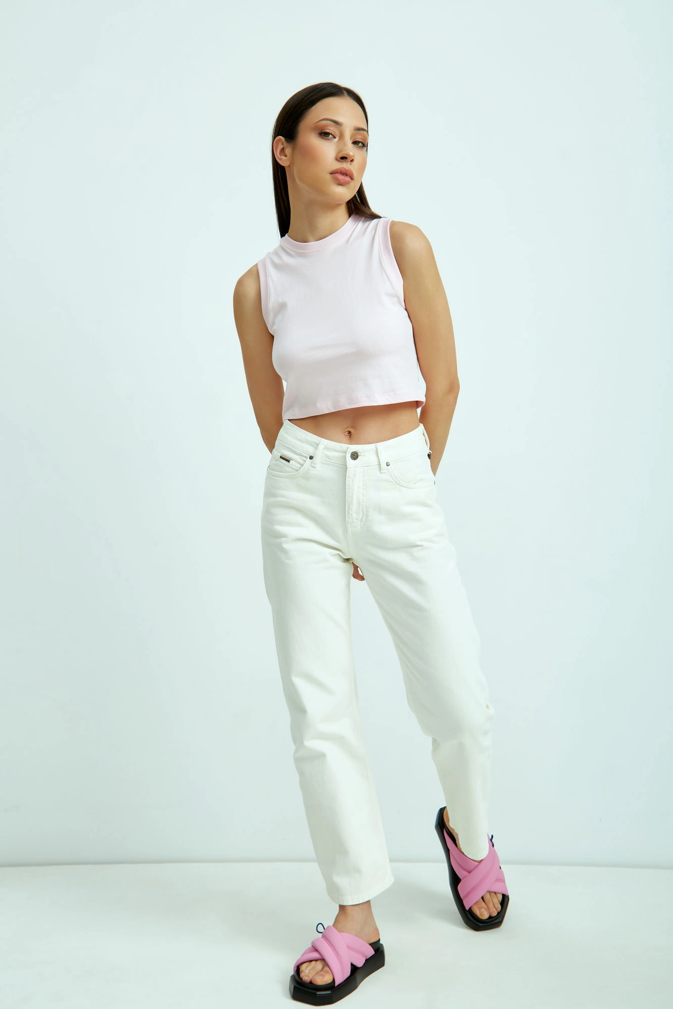 VW-FAT-22-054 кроп-топ van mich 