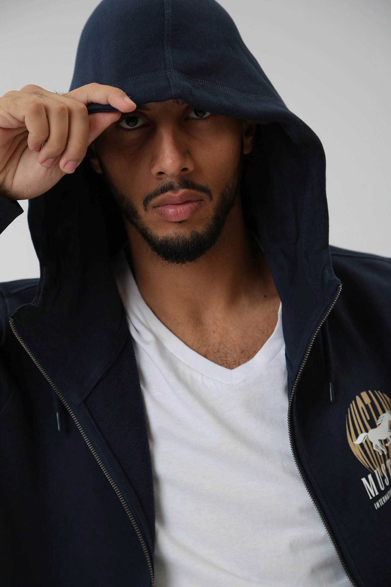 1014163 Толстовка Mustang Синий