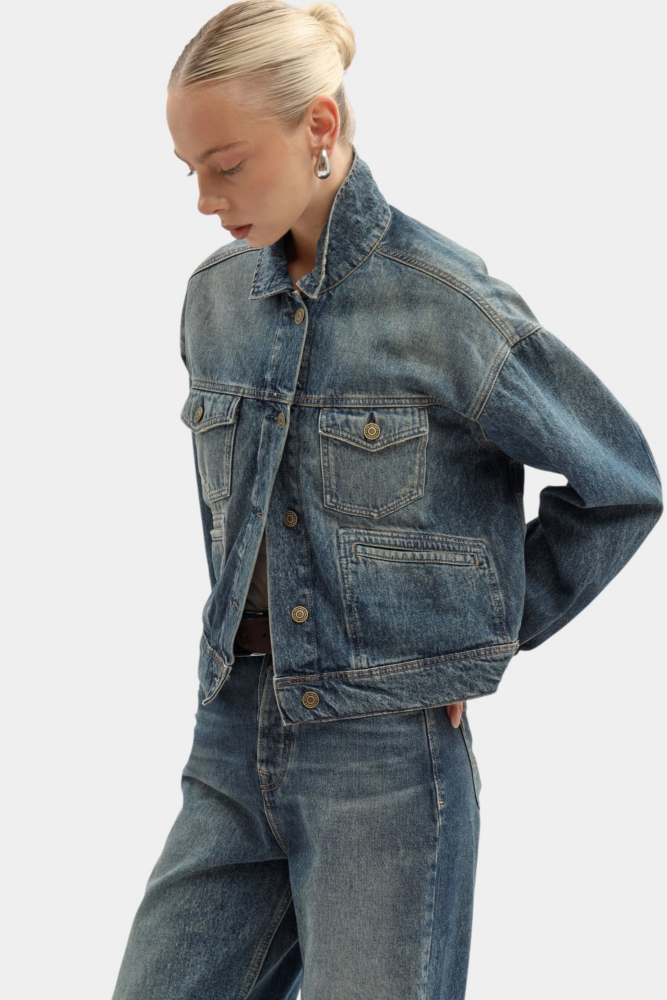 PL40243325W0 куртка джинсовая pepe jeans 