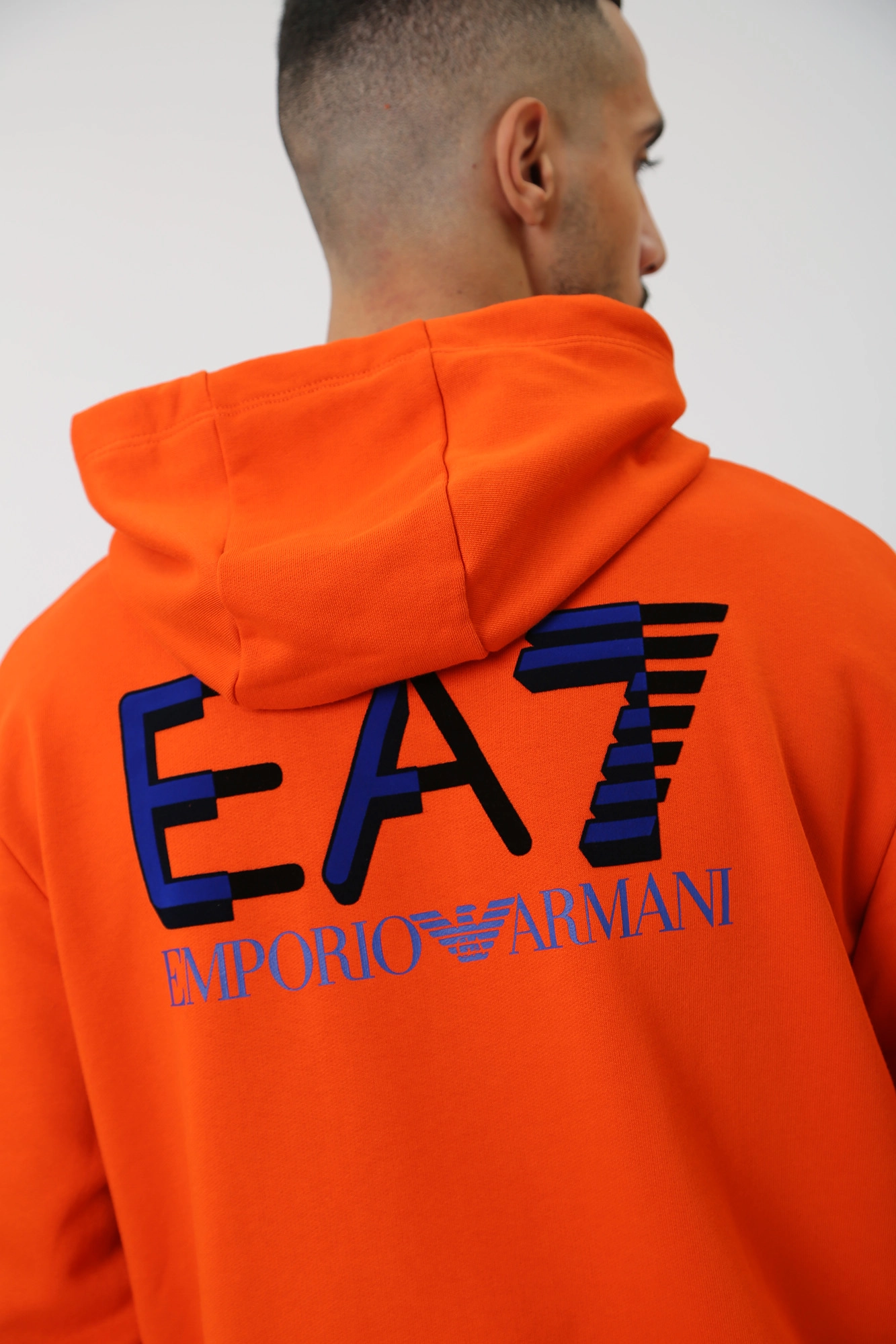 6RPM10_PJRJZ Худи EA7 Оранжевый