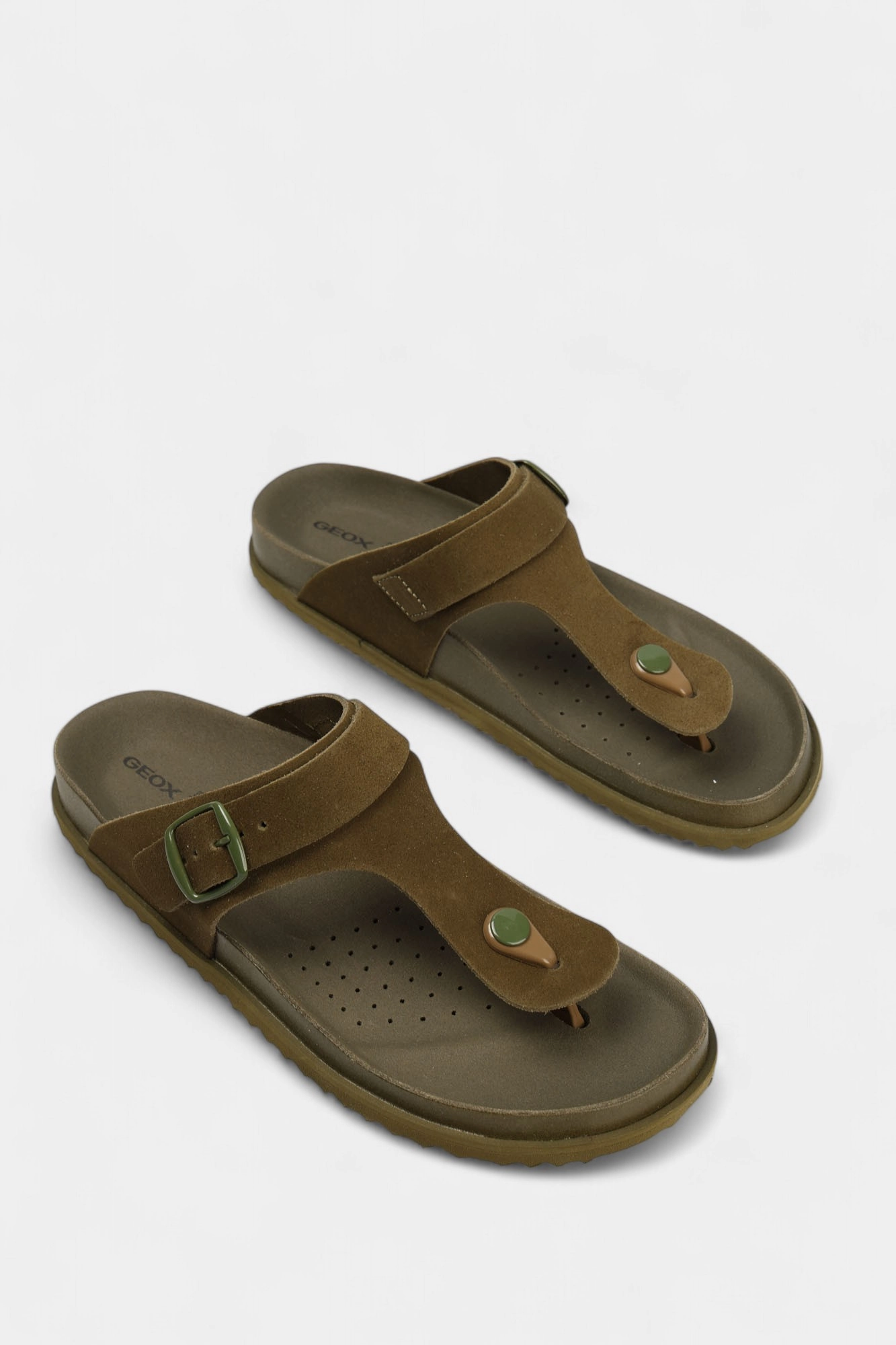 D558RB00022C Сабо Geox Зеленый