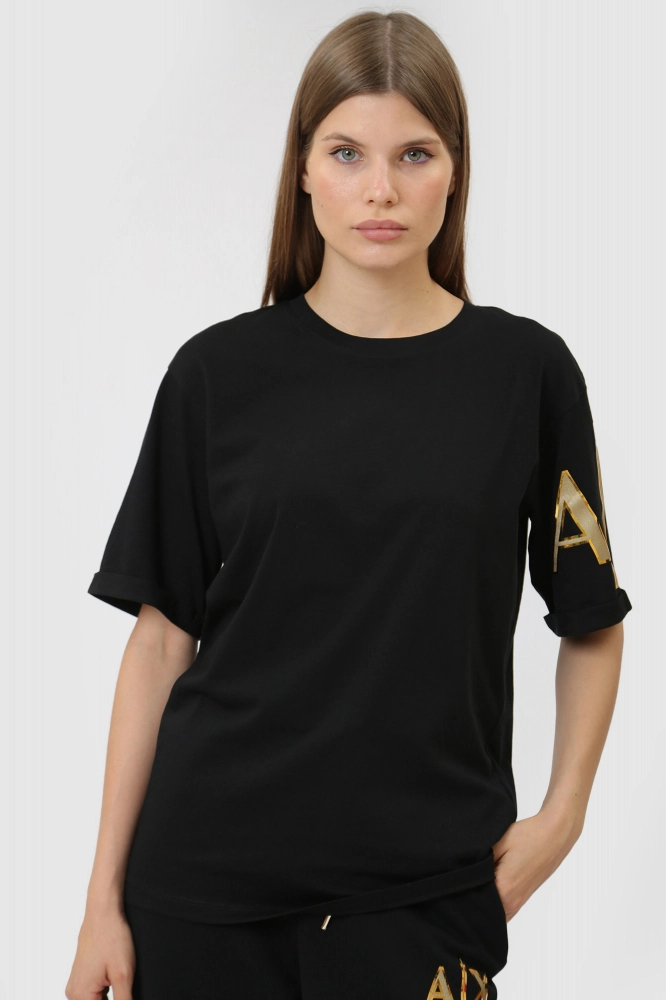 Джинсы Armani Exchange Хлопок Черный