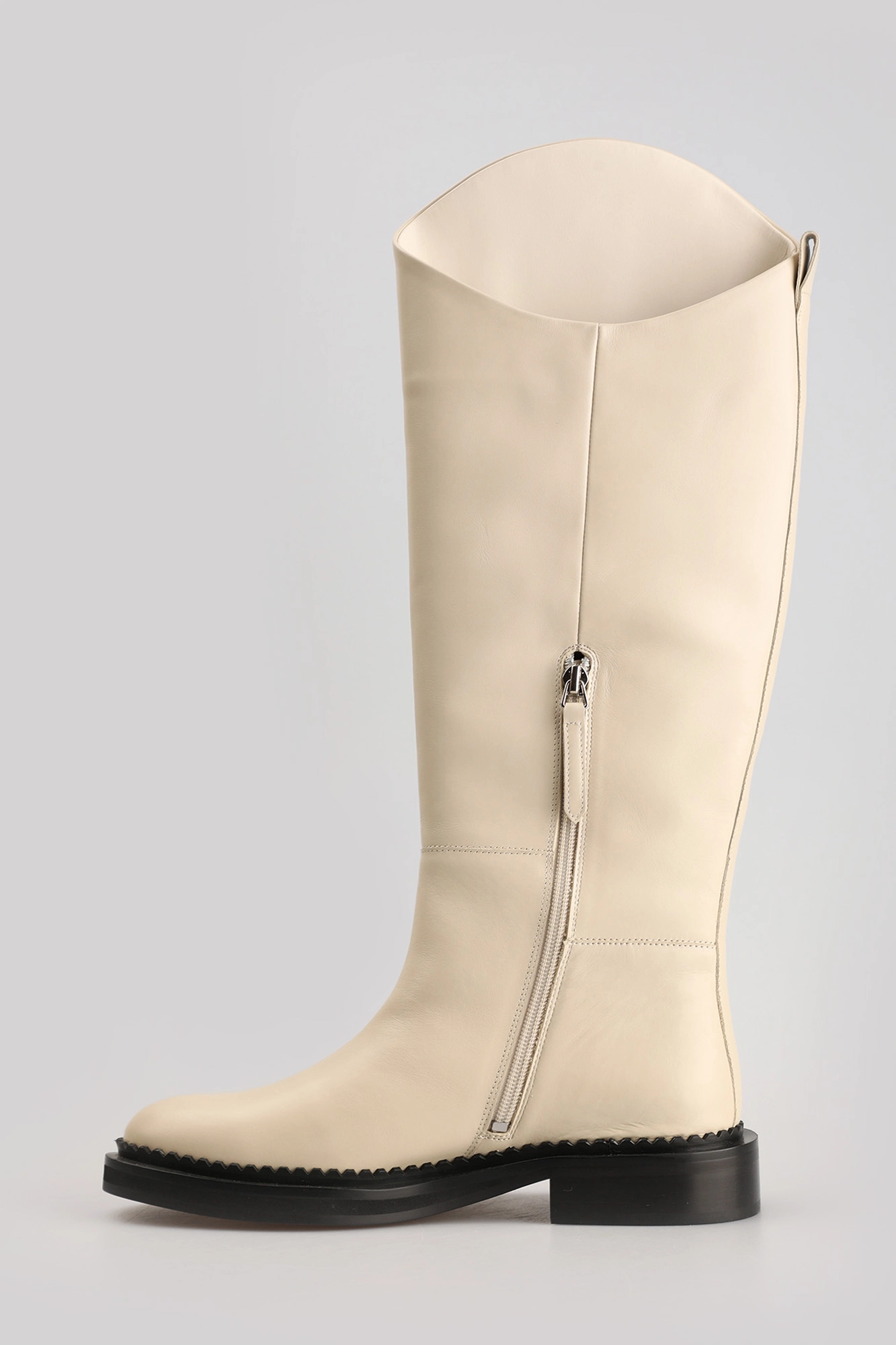 CC10842-WT/8 текстиль Сапоги жен кожа рис. Сапоги Corso Como Молочный