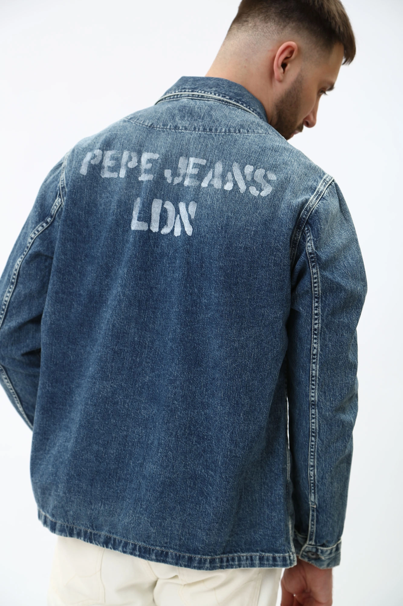 PM402886 Куртка джинсовая Pepe Jeans Синий