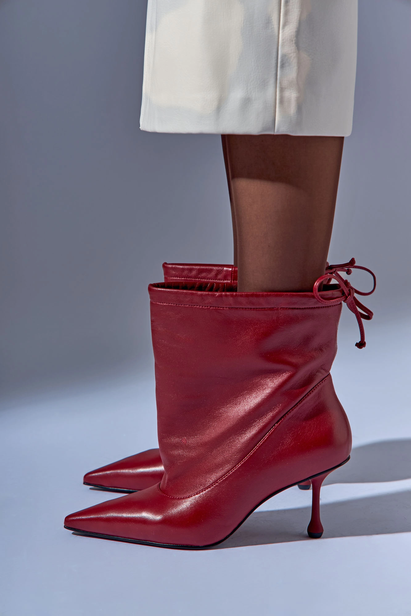 RP-GK25060-8 Ботильоны закрытые Red Pin Бордовый