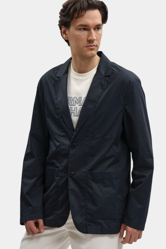 Рубашка Armani Exchange Хлопок Серый