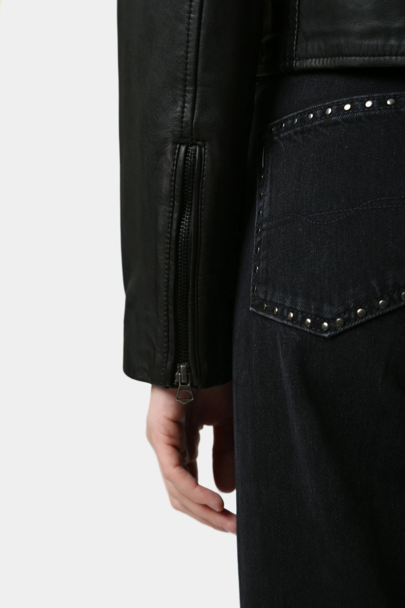 PL402523 куртка кожаная pepe jeans 