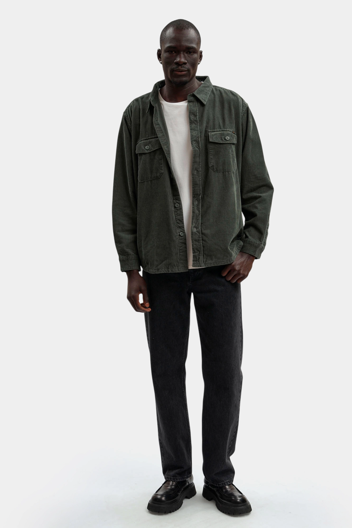 1017198 Рубашка Mustang Зеленый