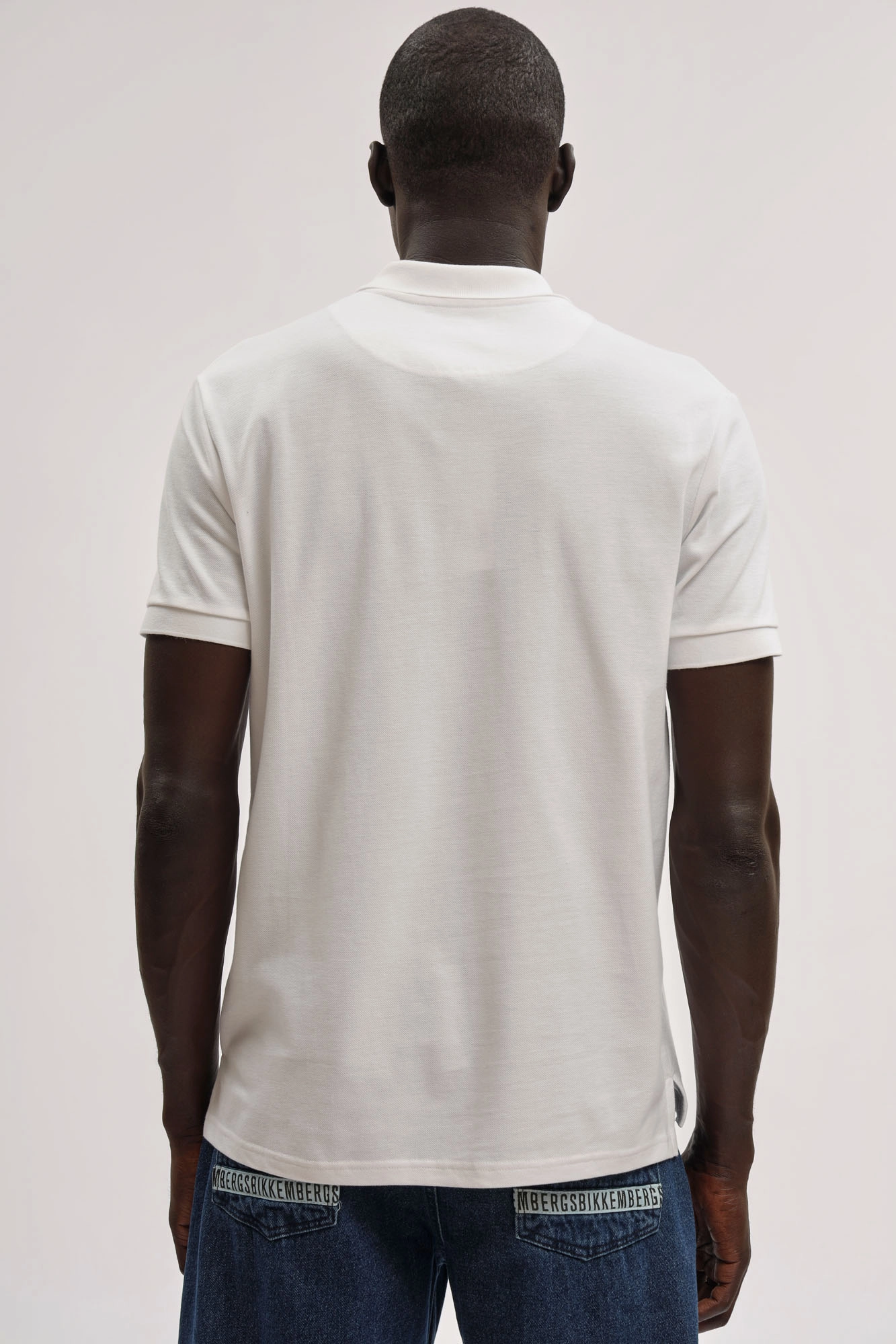 BMT1257 Поло Bikkembergs Белый