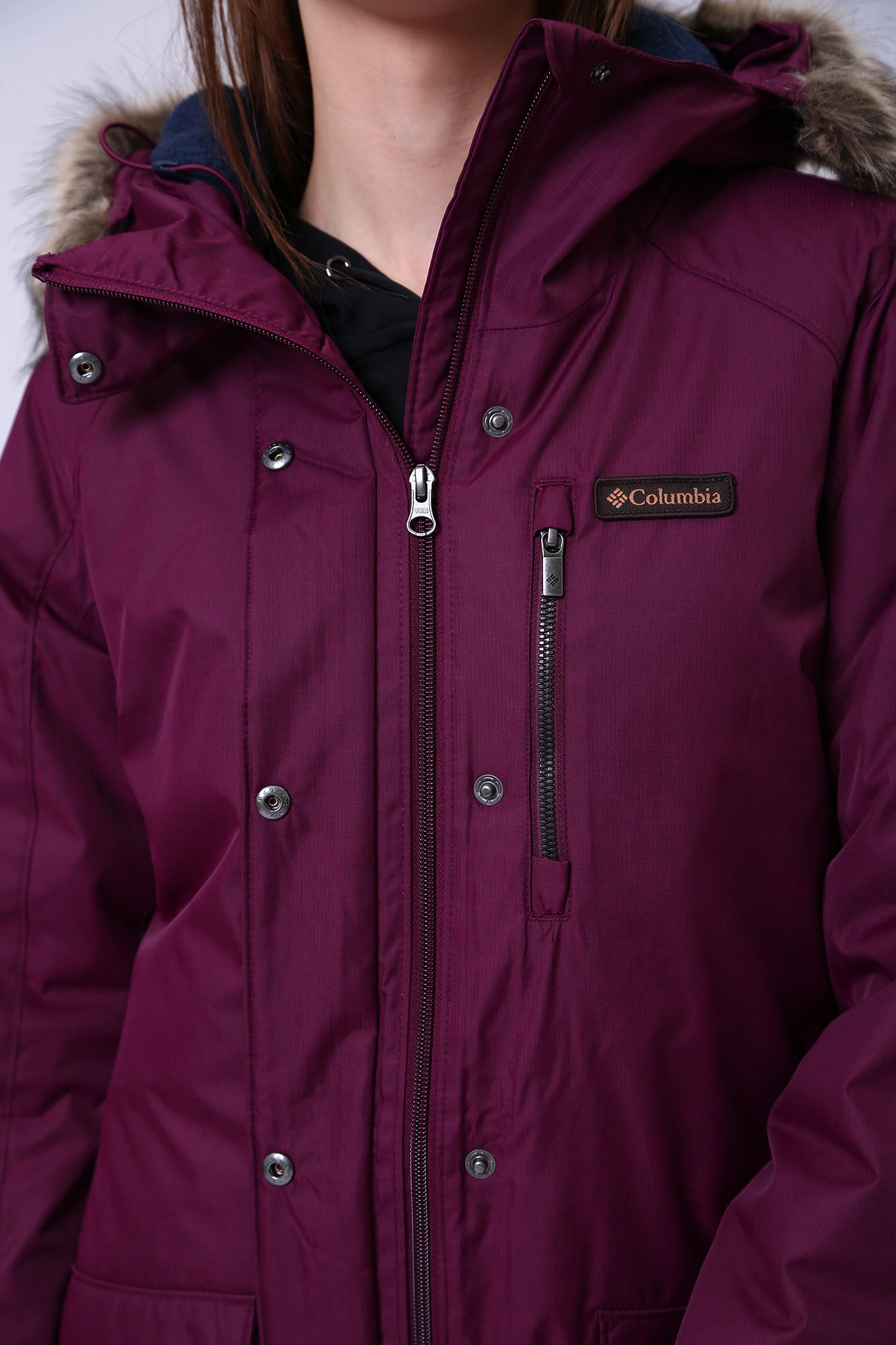 1799751 куртка suttle mountain™ long insulated jacket columbia 