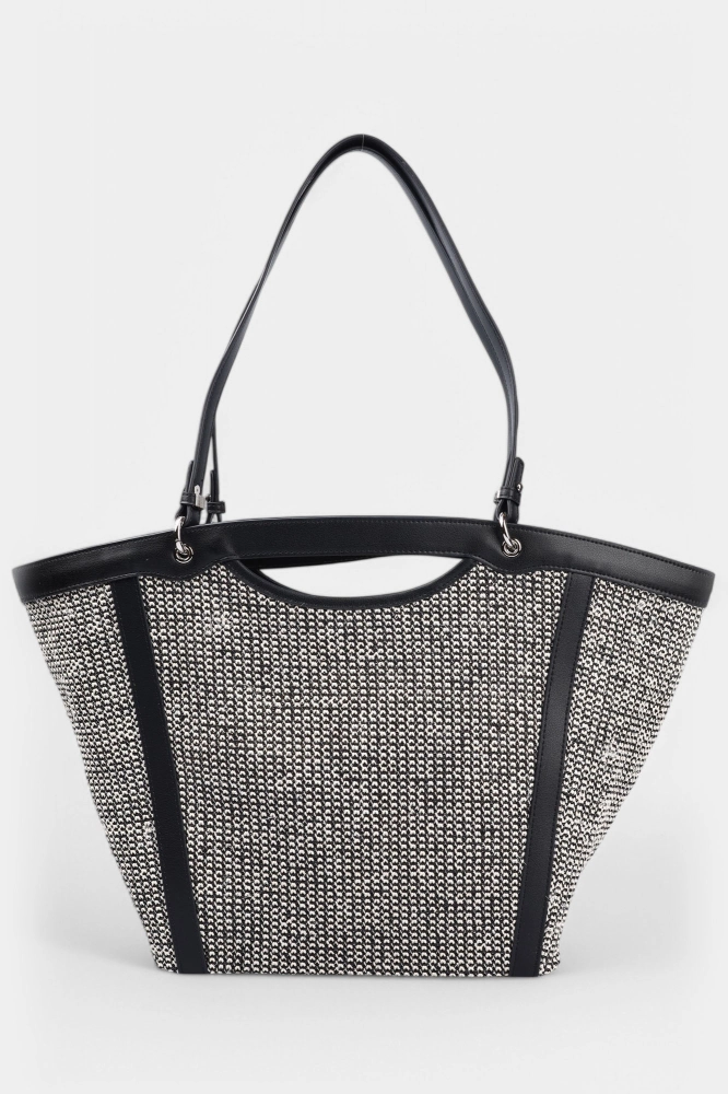 Платье Karl Lagerfeld Хлопок Черный