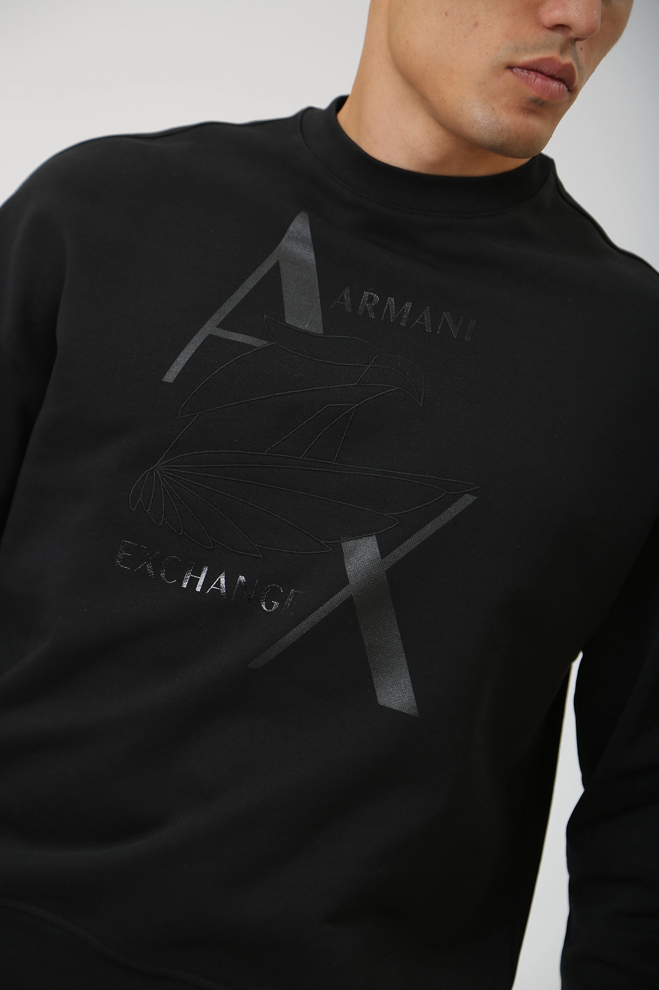 6RZMAM_ZJ9KZ Свитшот Armani Exchange Черный