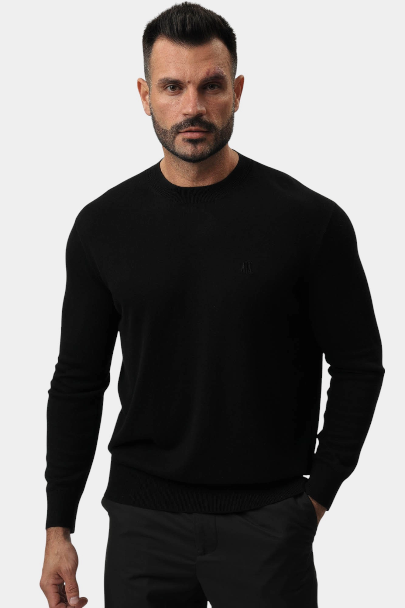 XM000338_AF12291 Джемпер Armani Exchange Черный