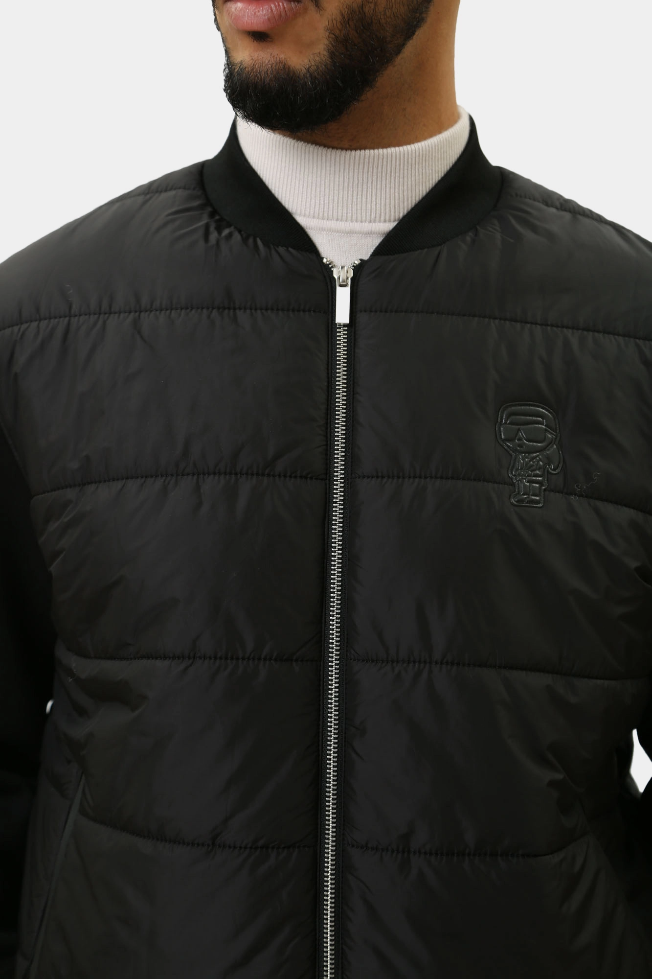 544561_505062 Бомбер Karl Lagerfeld Черный