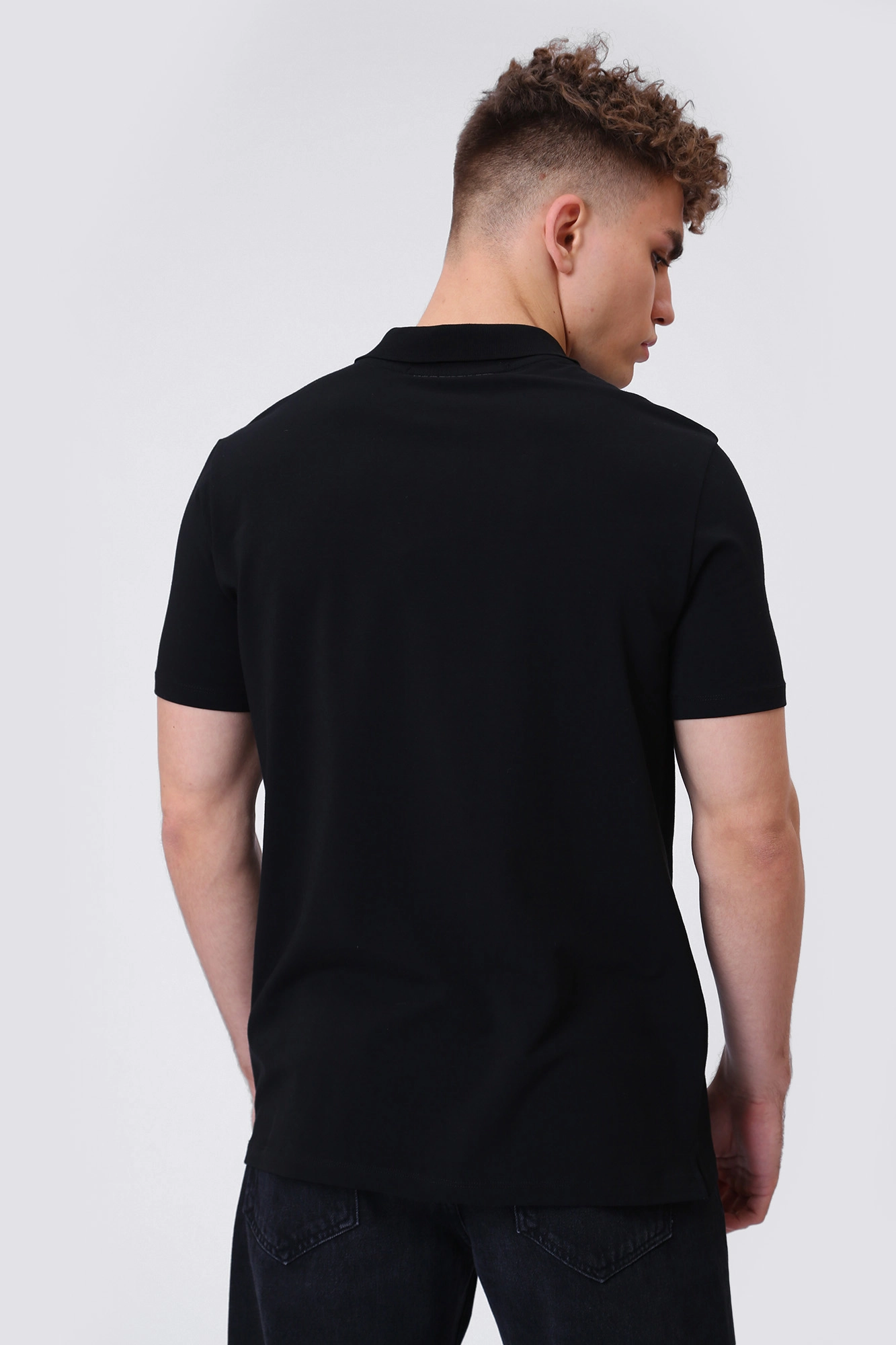 531221_745082 Поло Karl Lagerfeld Черный