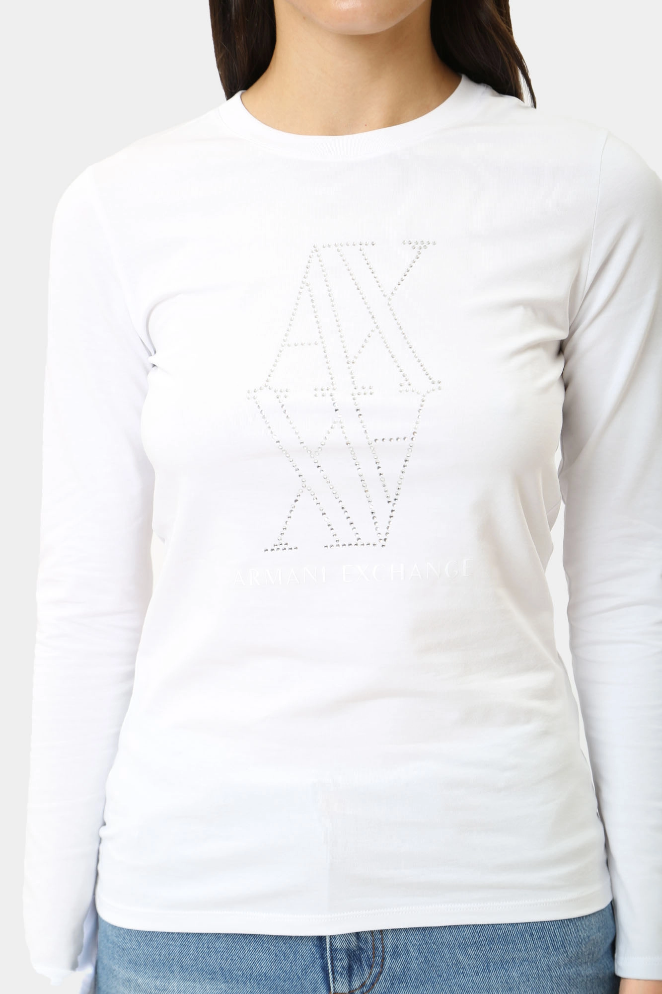 6DYT05_YJDTZ_1000 лонгслив armani exchange 