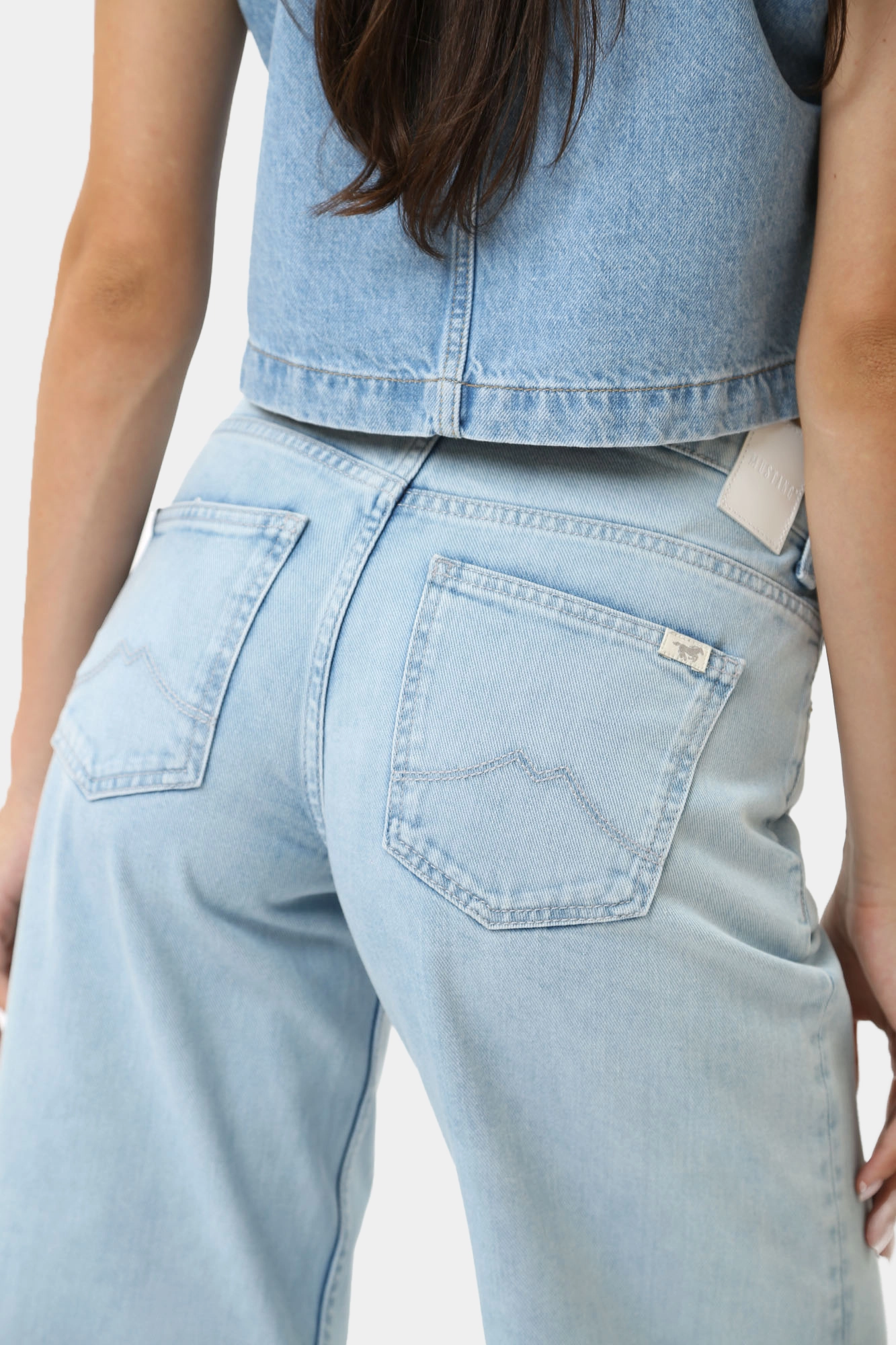 1015217-5000 брюки джинсовые mustang 