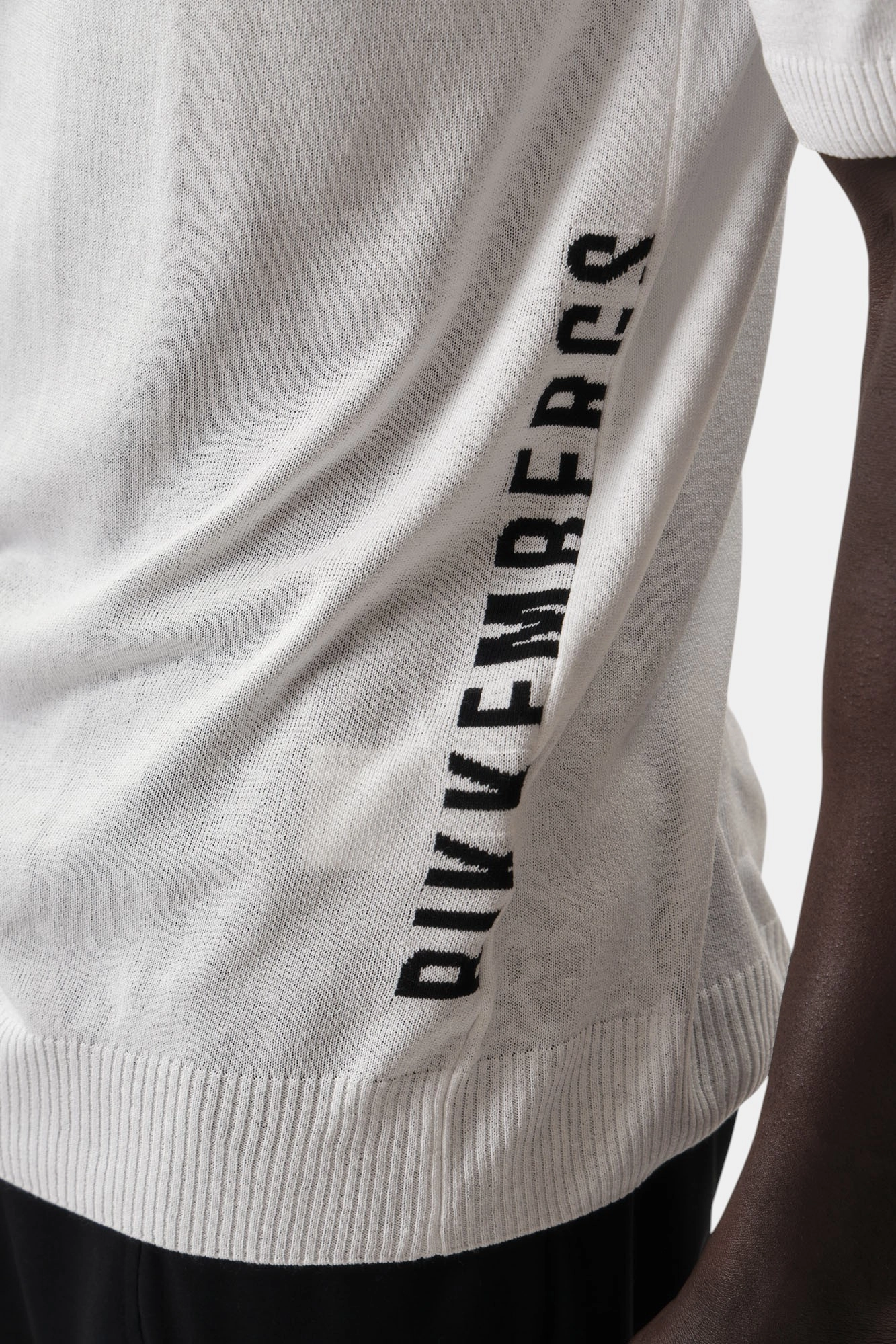 BMM0773 Футболка трикотажная Bikkembergs Белый