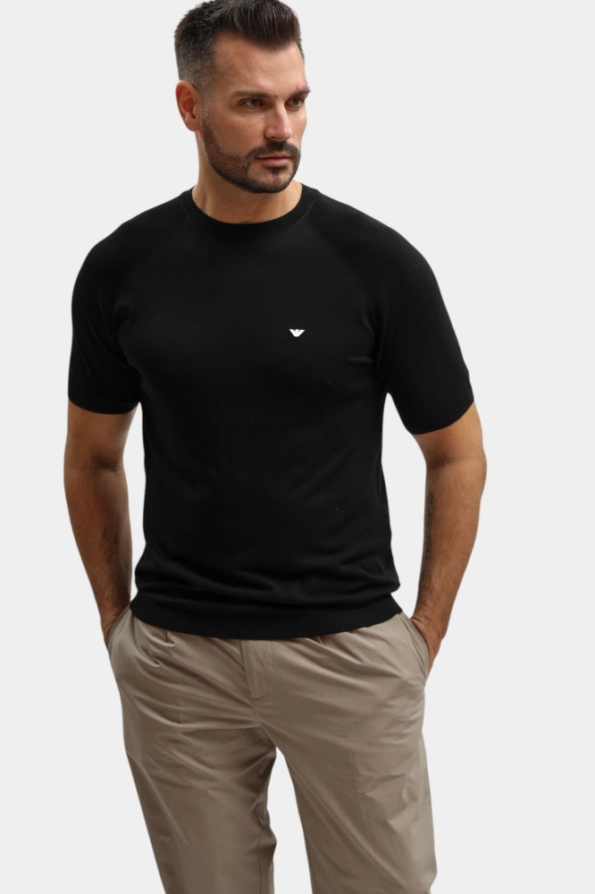 Шорты Armani Exchange Хлопок Черный