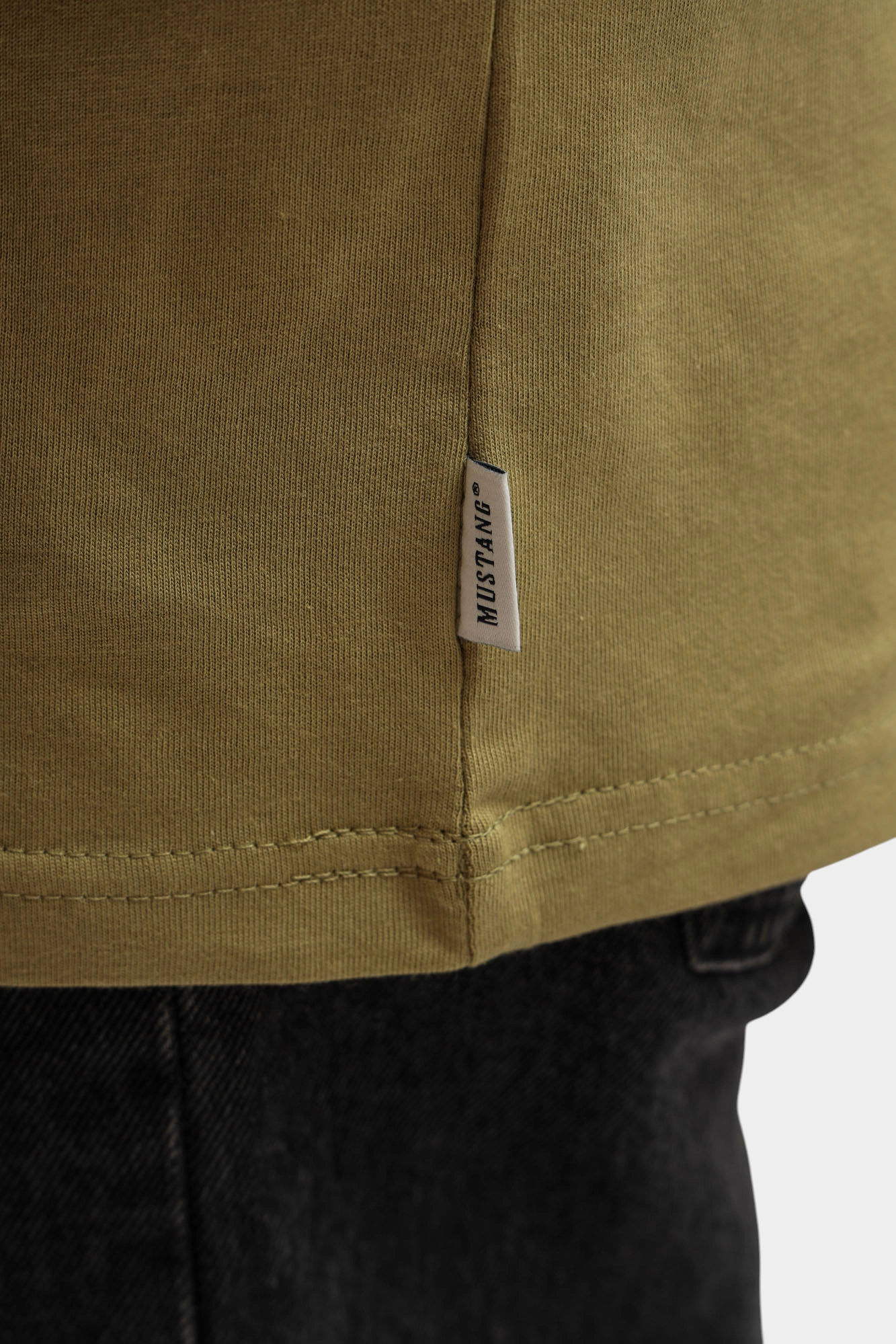 1017377 Футболка Mustang Зеленый