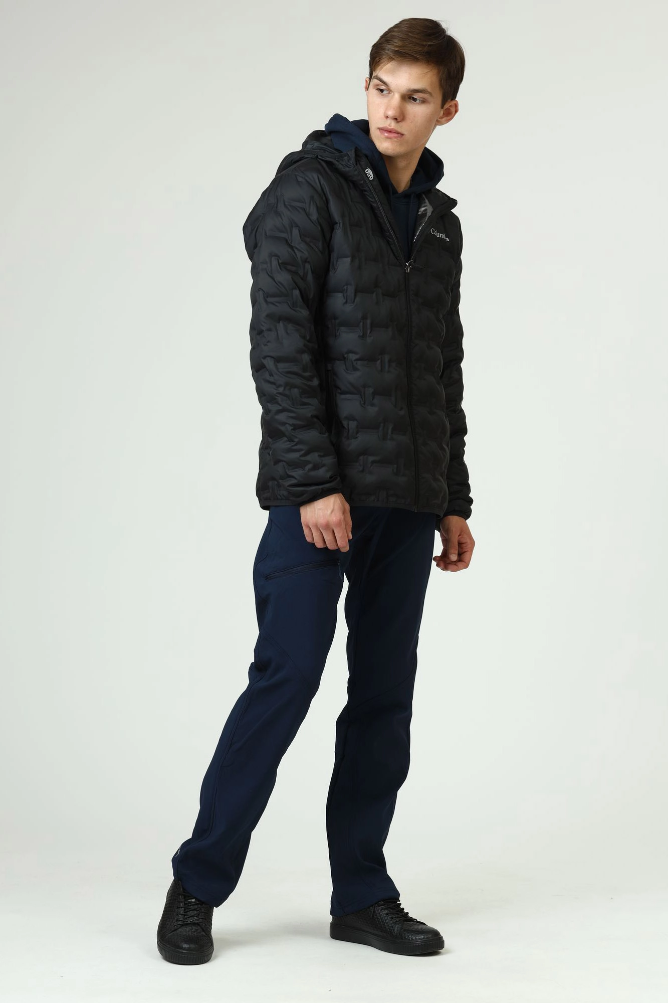 1875892 Пуховик Delta Ridge™ Down Hooded Jacket Columbia Черный