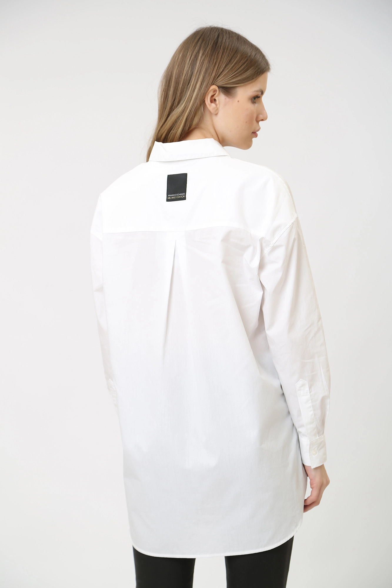 3DYC12_YN3NZ рубашка с длинным рукавом armani exchange 