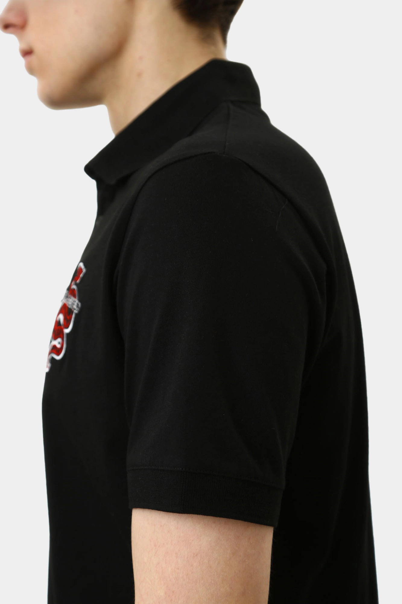 551225_745400 Поло Karl Lagerfeld Черный