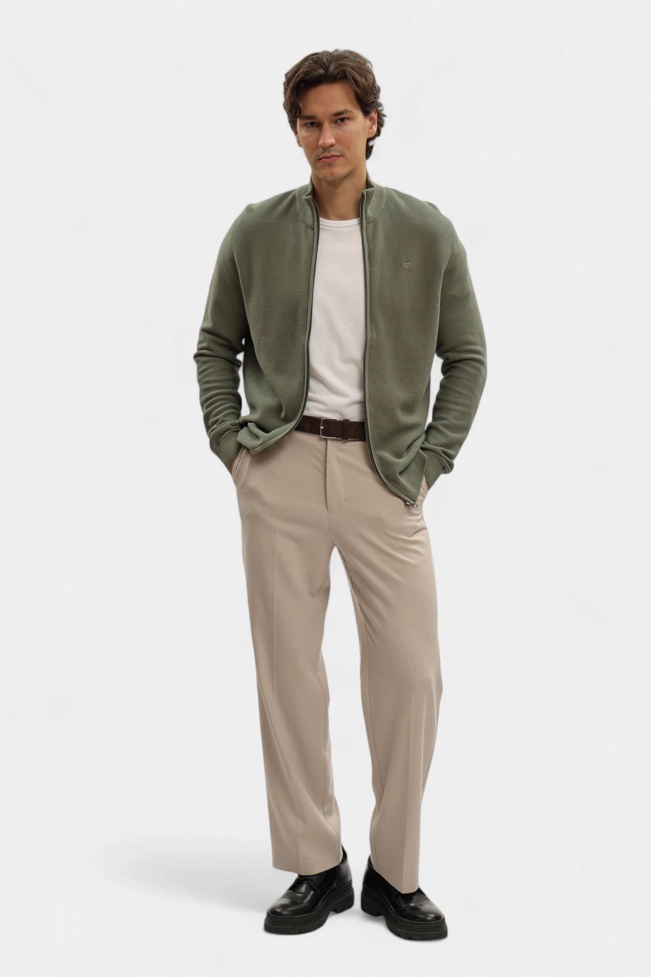 1016847 Кардиган Mustang Зеленый