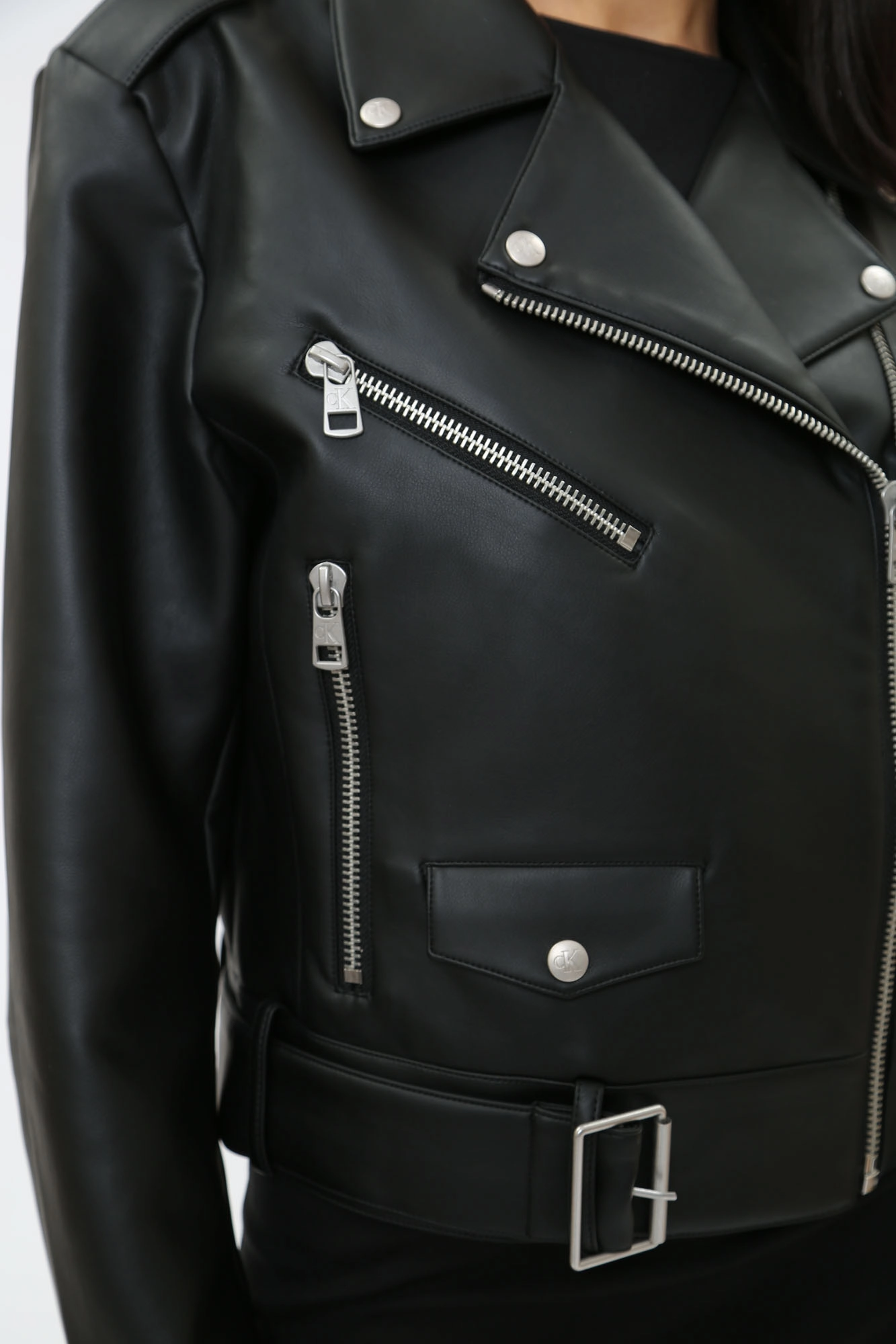 J20J223448 куртка кожаная calvin klein jeans 
