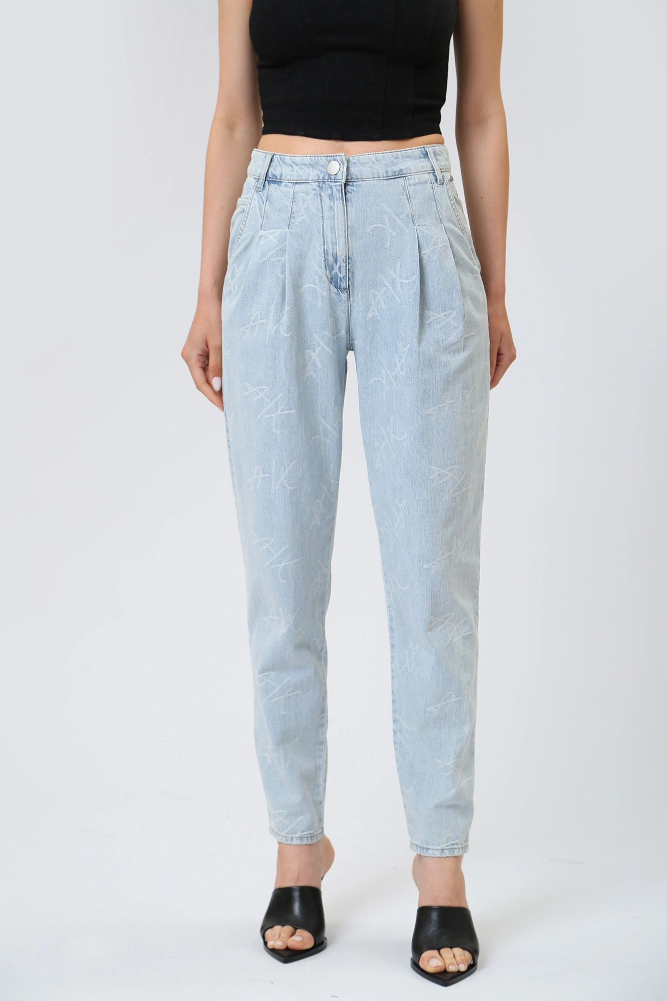 3RYP62_Y1NZZ брюки джинсовые armani exchange 