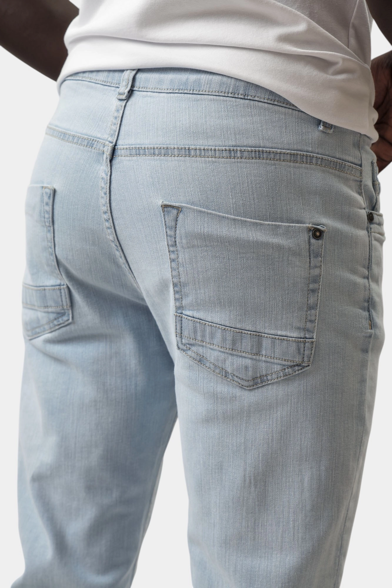 BMD0825R Брюки джинсовые Bikkembergs Синий