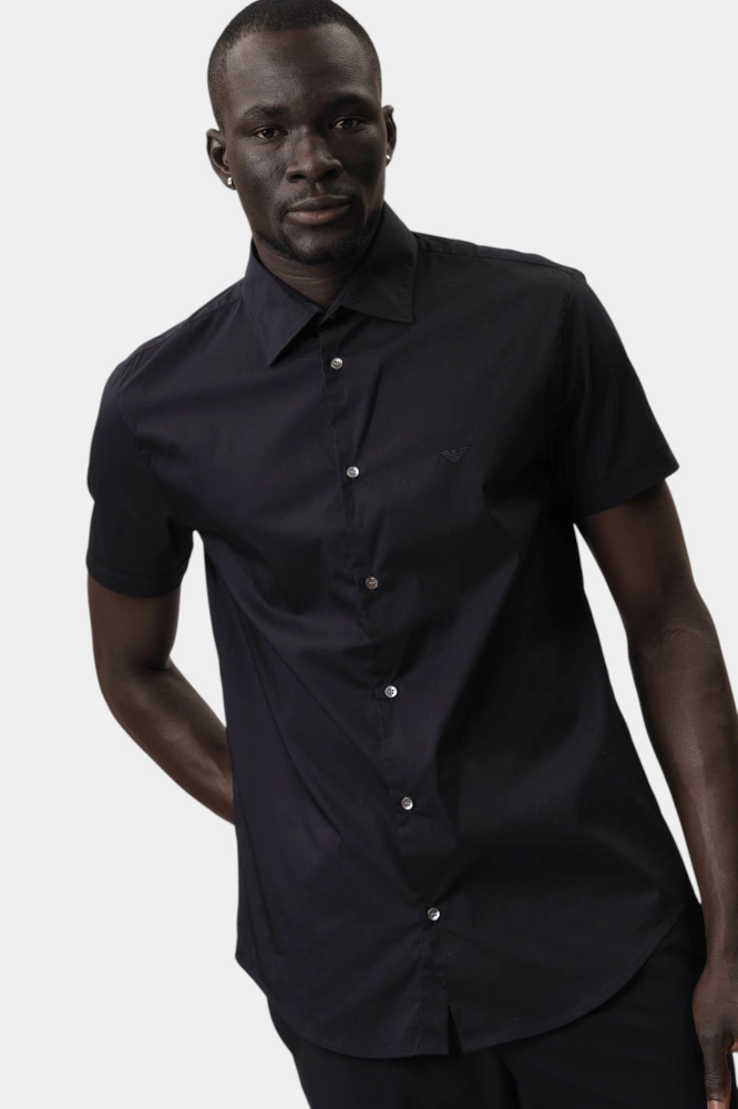 Ремень Armani Exchange Натуральная кожа Черный