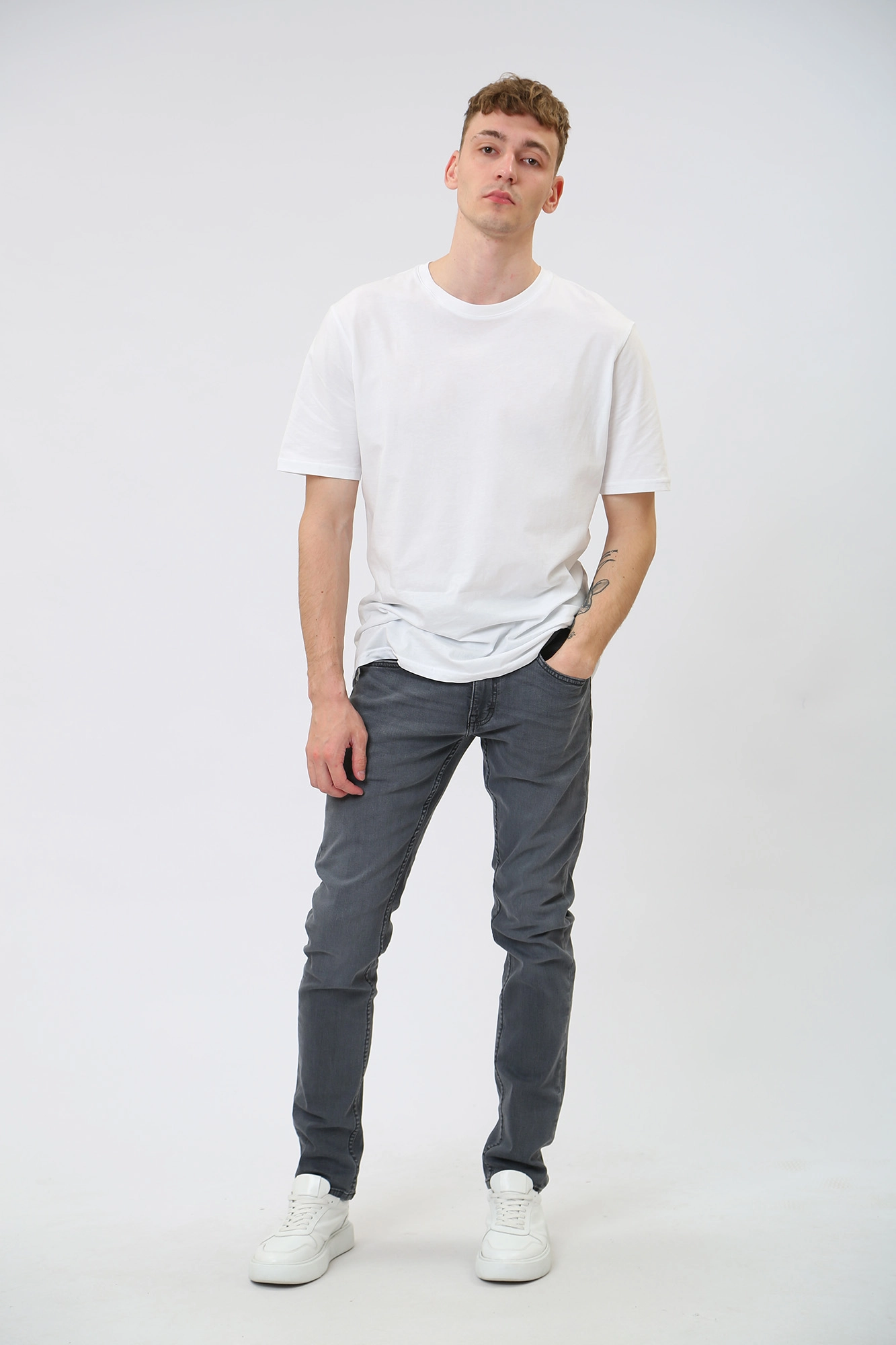 1012948-4000 Джинсы Oregon Tapered Mustang Серый