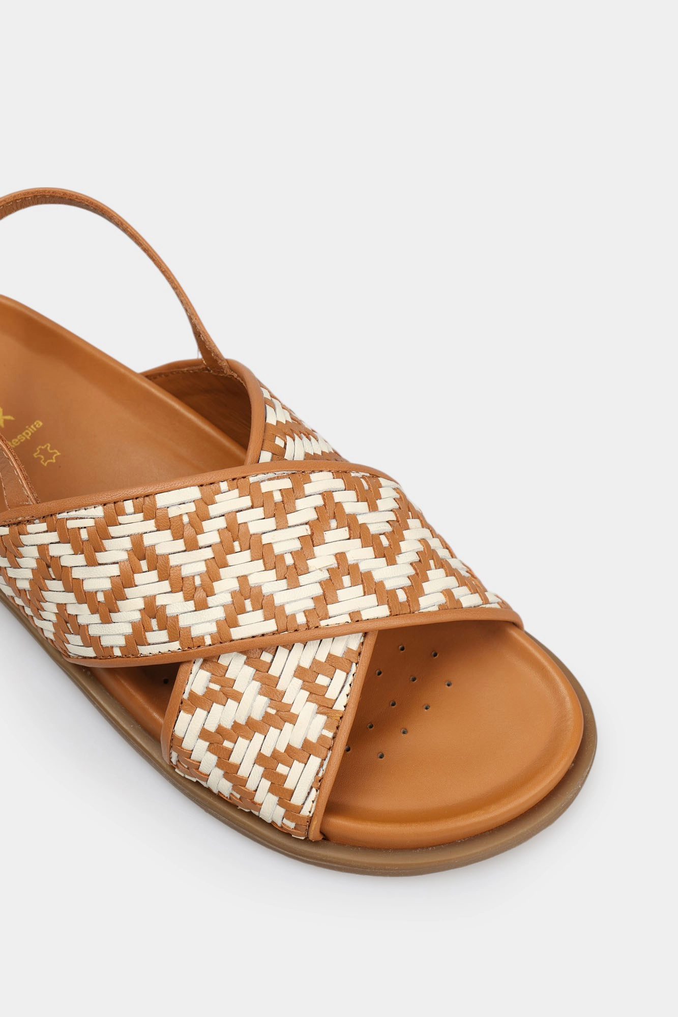 D55YWE000 Сандалии Geox Коричневый