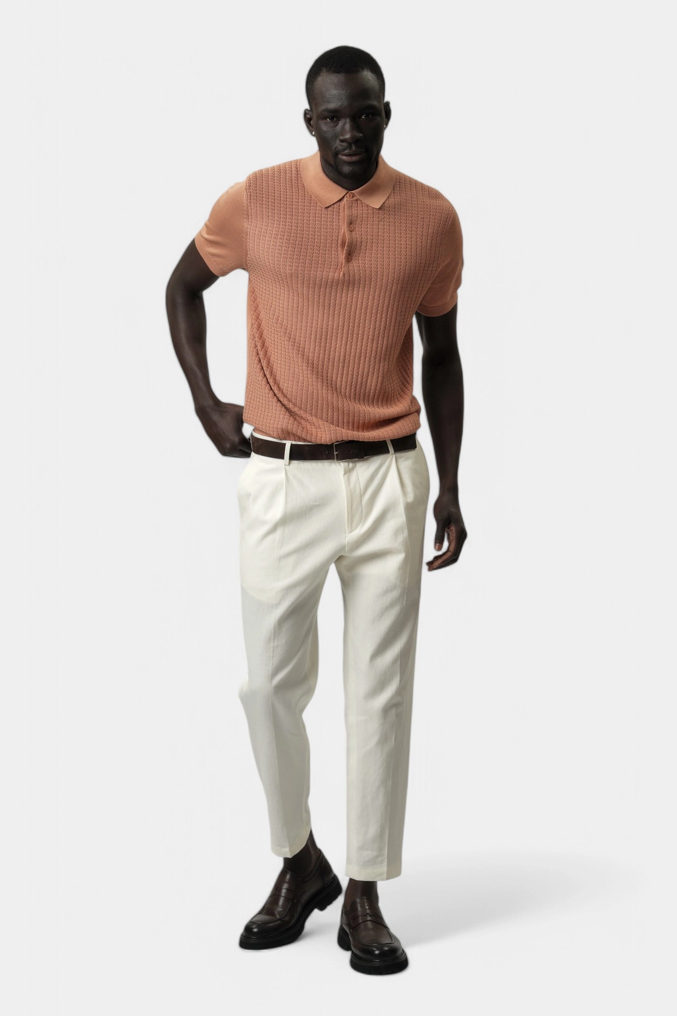 30045707_10019502 Поло Strellson Бежевый