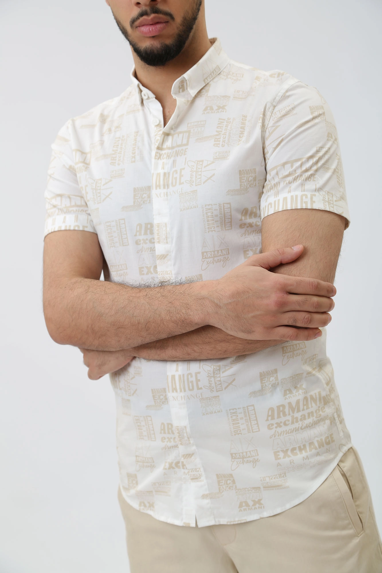 3DZC04_ZNEAZ Рубашка Armani Exchange Белый