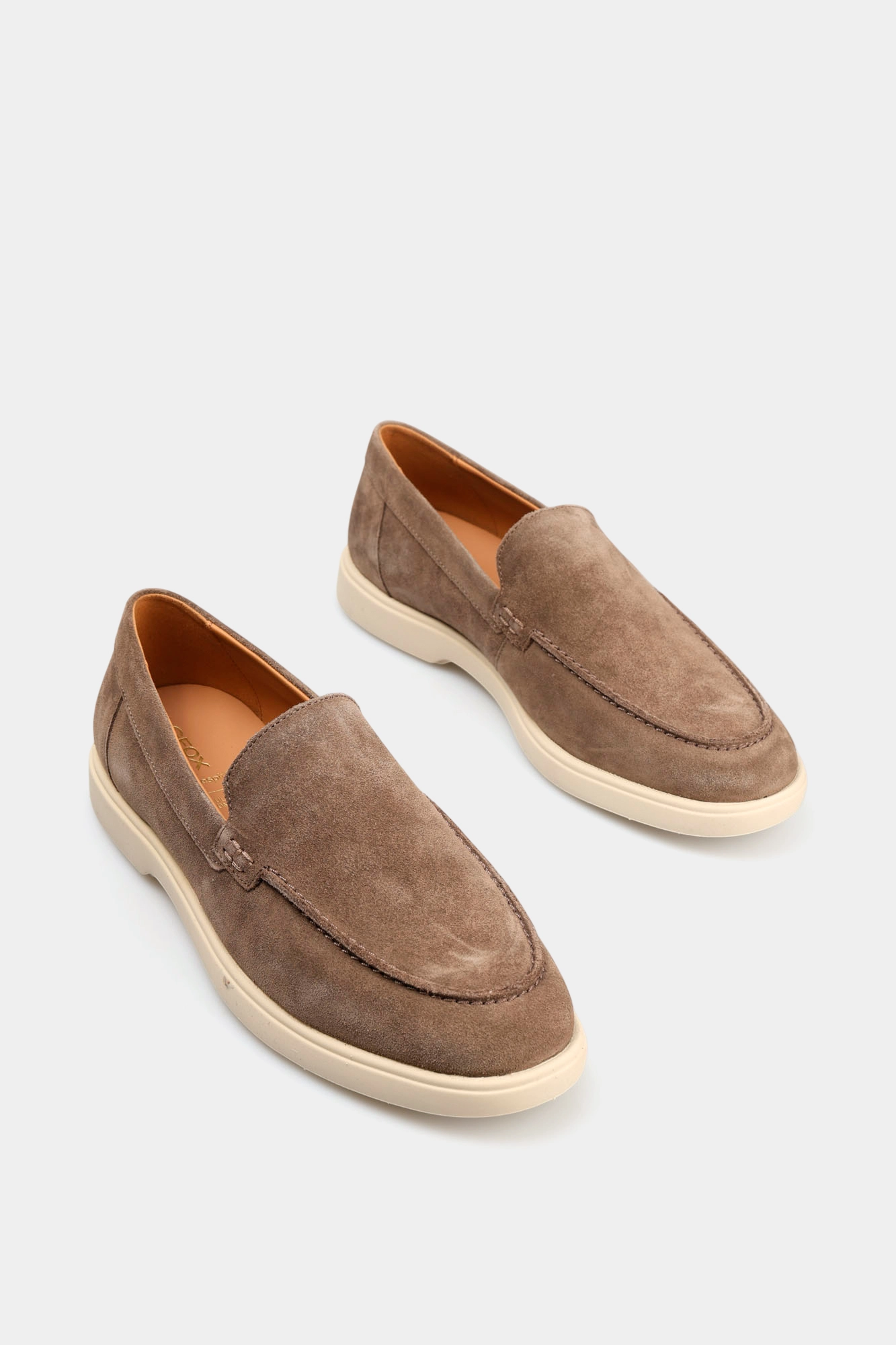 U55LAD00020C Мокасины Geox Серый