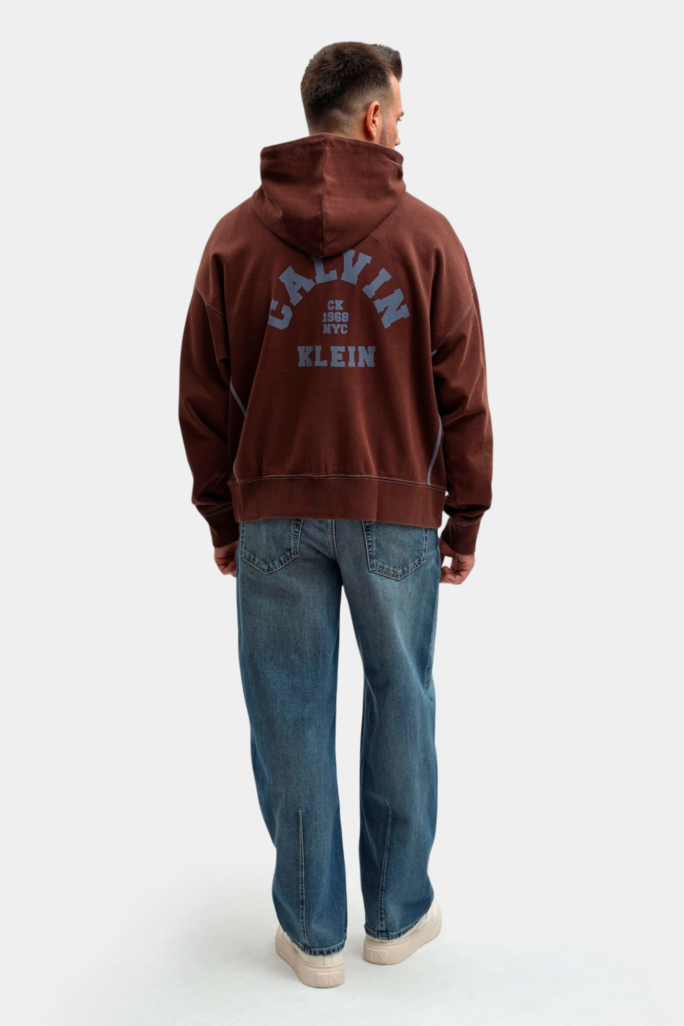 LV04RE211G Худи Calvin Klein Jeans Коричневый