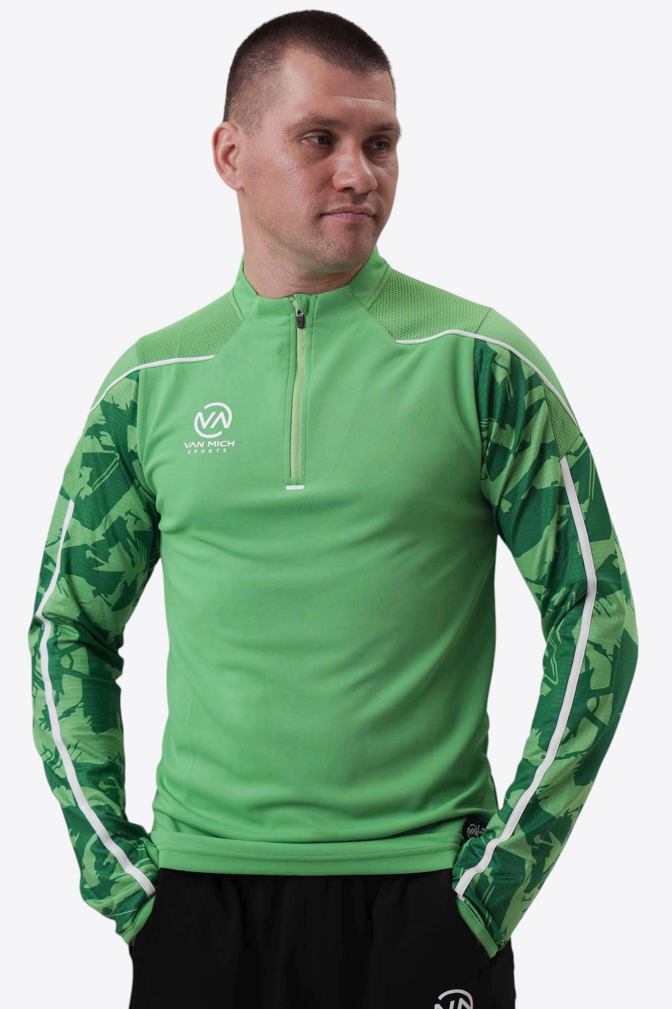 IND3702 Джемпер тренировочный Van Mich Sports Зеленый