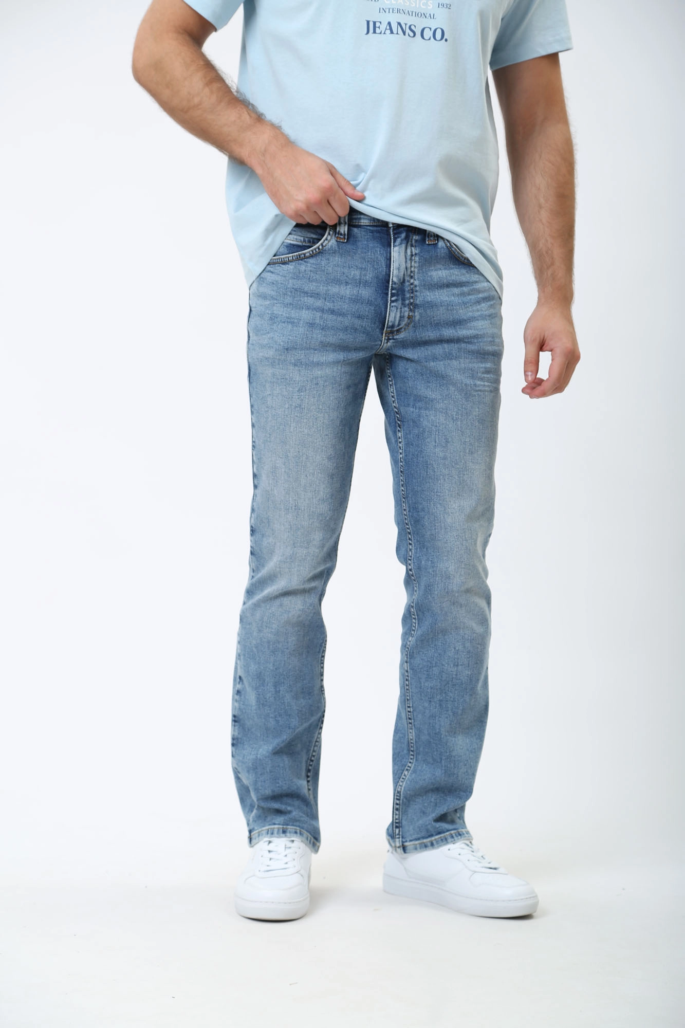 1013716-5000 Джинсы Tramper  Mustang Голубой