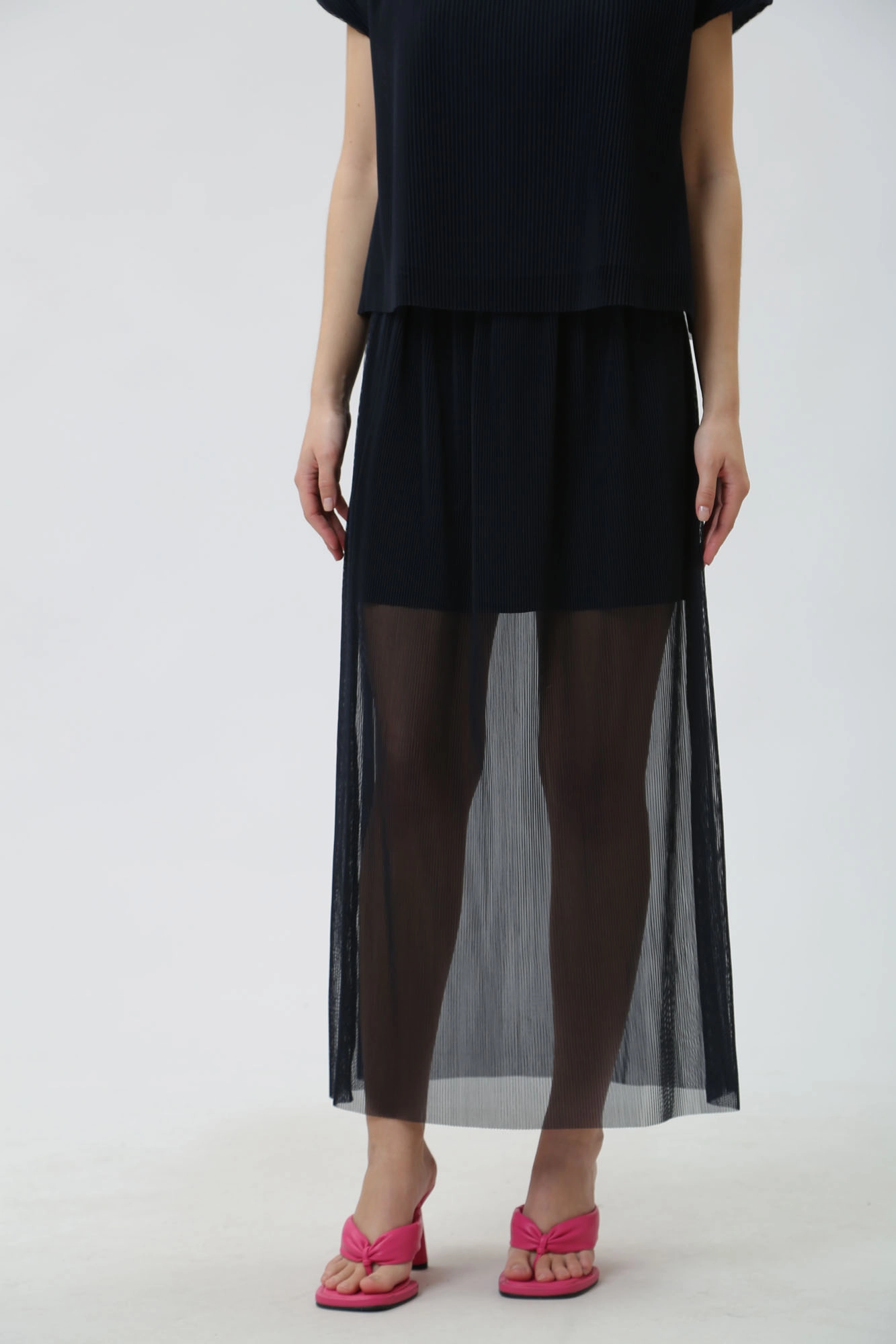 3DYN11_YN8QZ юбка armani exchange