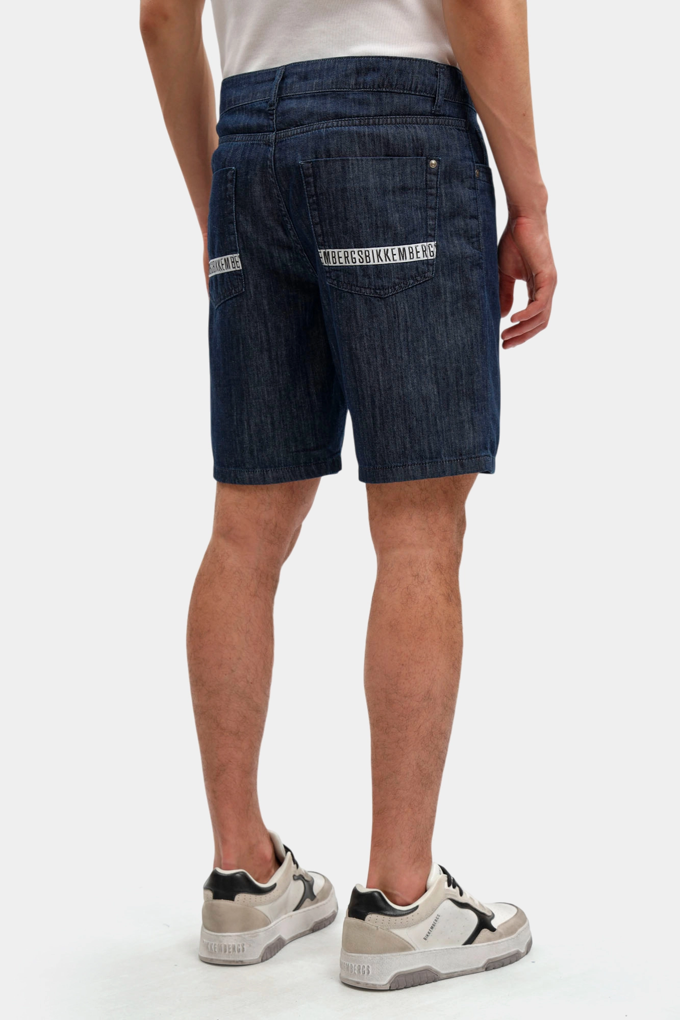BMD1655R Шорты джинсовые Bikkembergs Синий