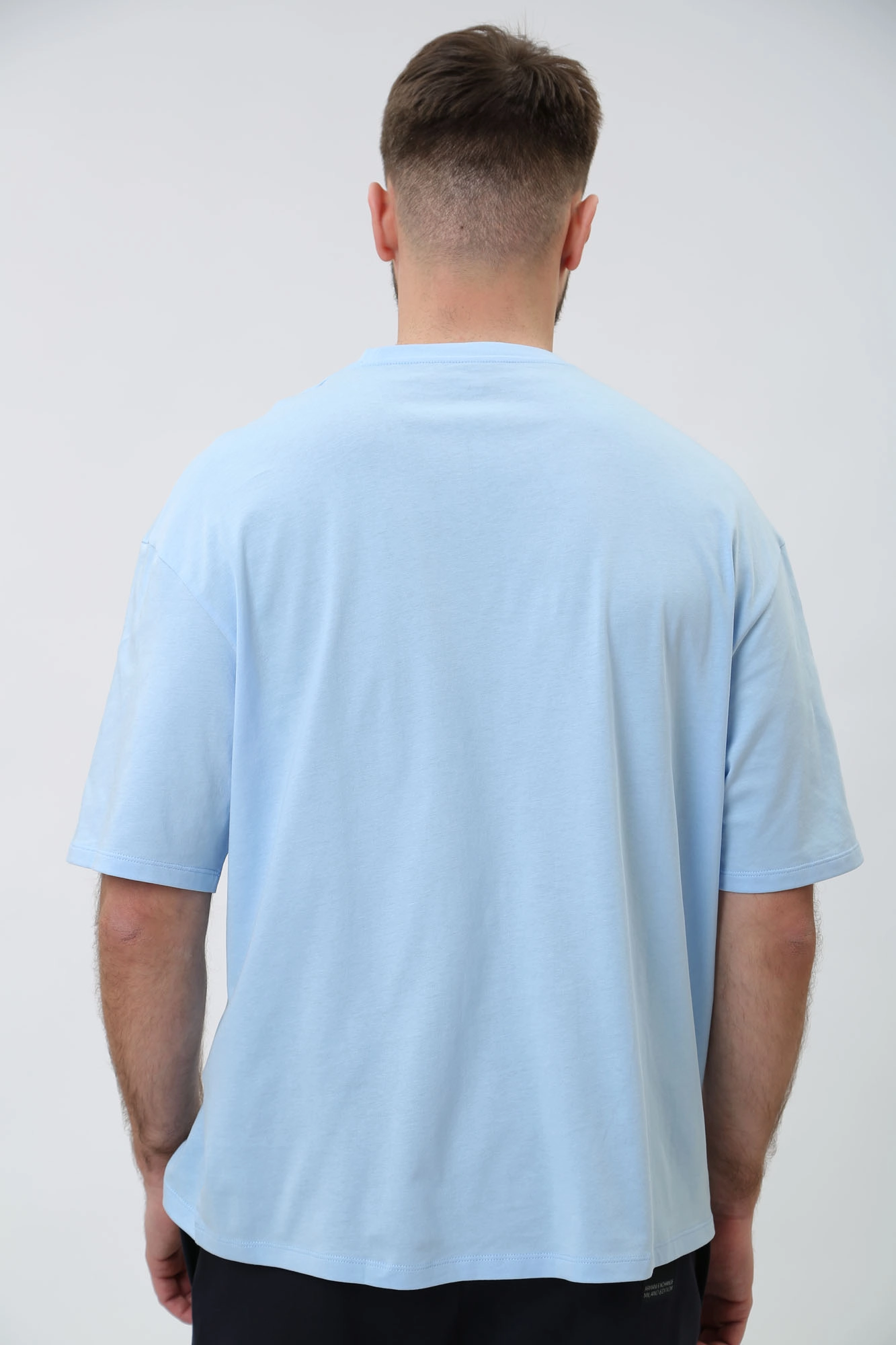 3DZTAB_ZJ3VZ Футболка Armani Exchange Голубой
