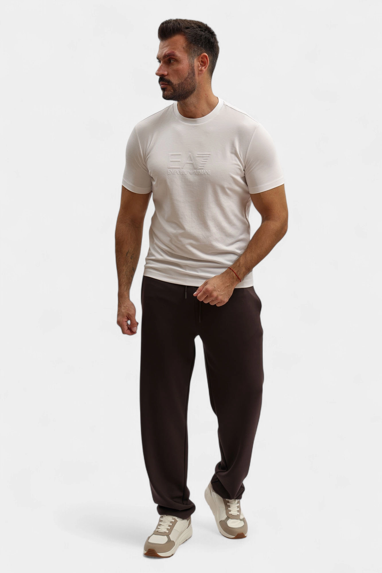 7X000133_AF13790 Брюки спортивные EA7 Коричневый